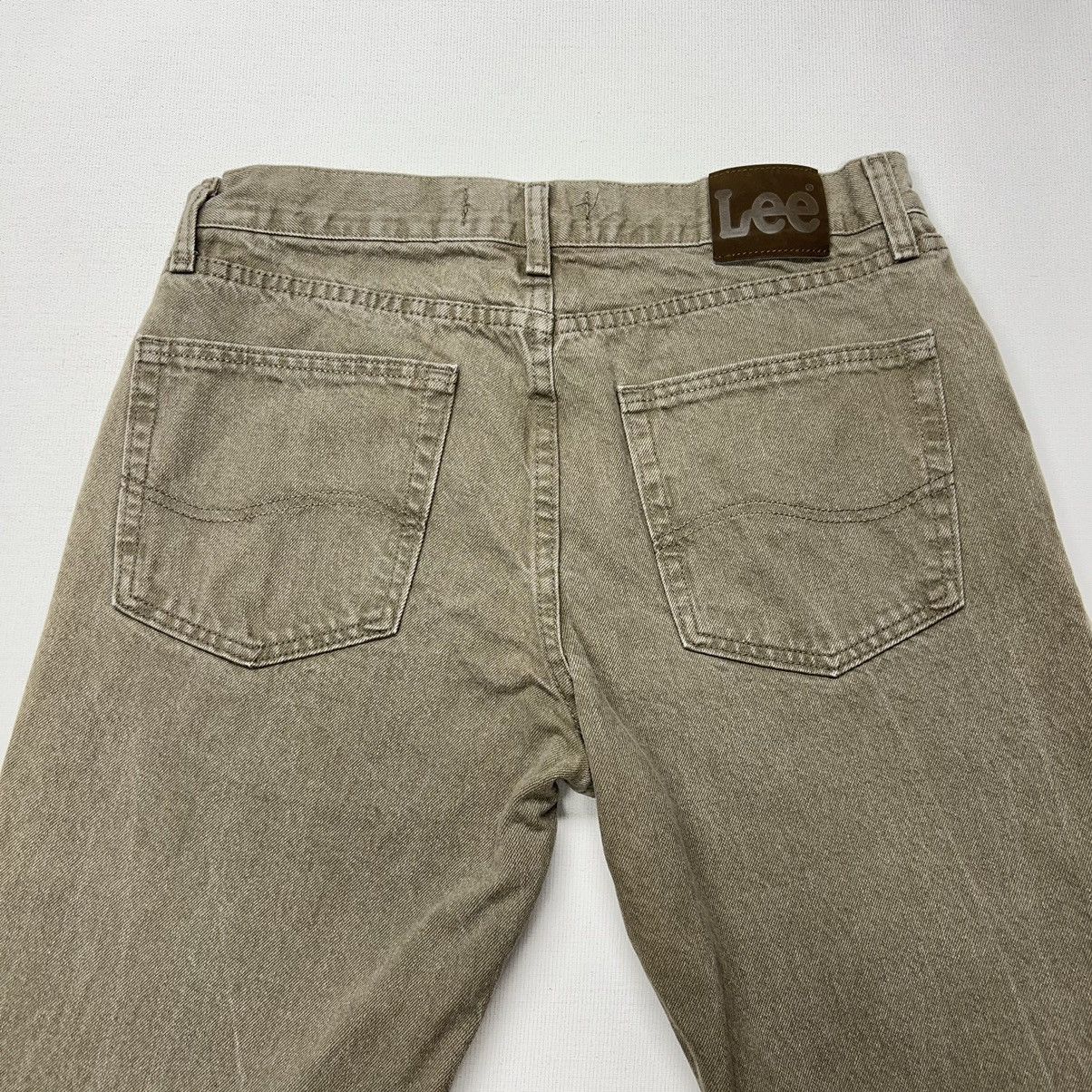 Lee × Vintage Lee Jeans Brown Regular Fit Straight Carpenter Workwear Size US 33 - 10 Thumbnail