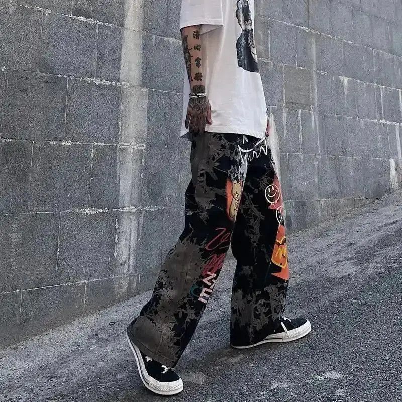 Japanese Brand Hip Hop Vintage Graffiti Oversized Pants Size US 32 / EU 48 - 6 Thumbnail