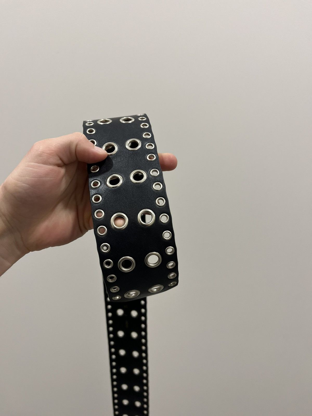 If Six Was Nine 00’s NUMBER NINE STYLE LEATHER RARE Y2K BELT VINTAGE Size ONE SIZE - 3 Thumbnail
