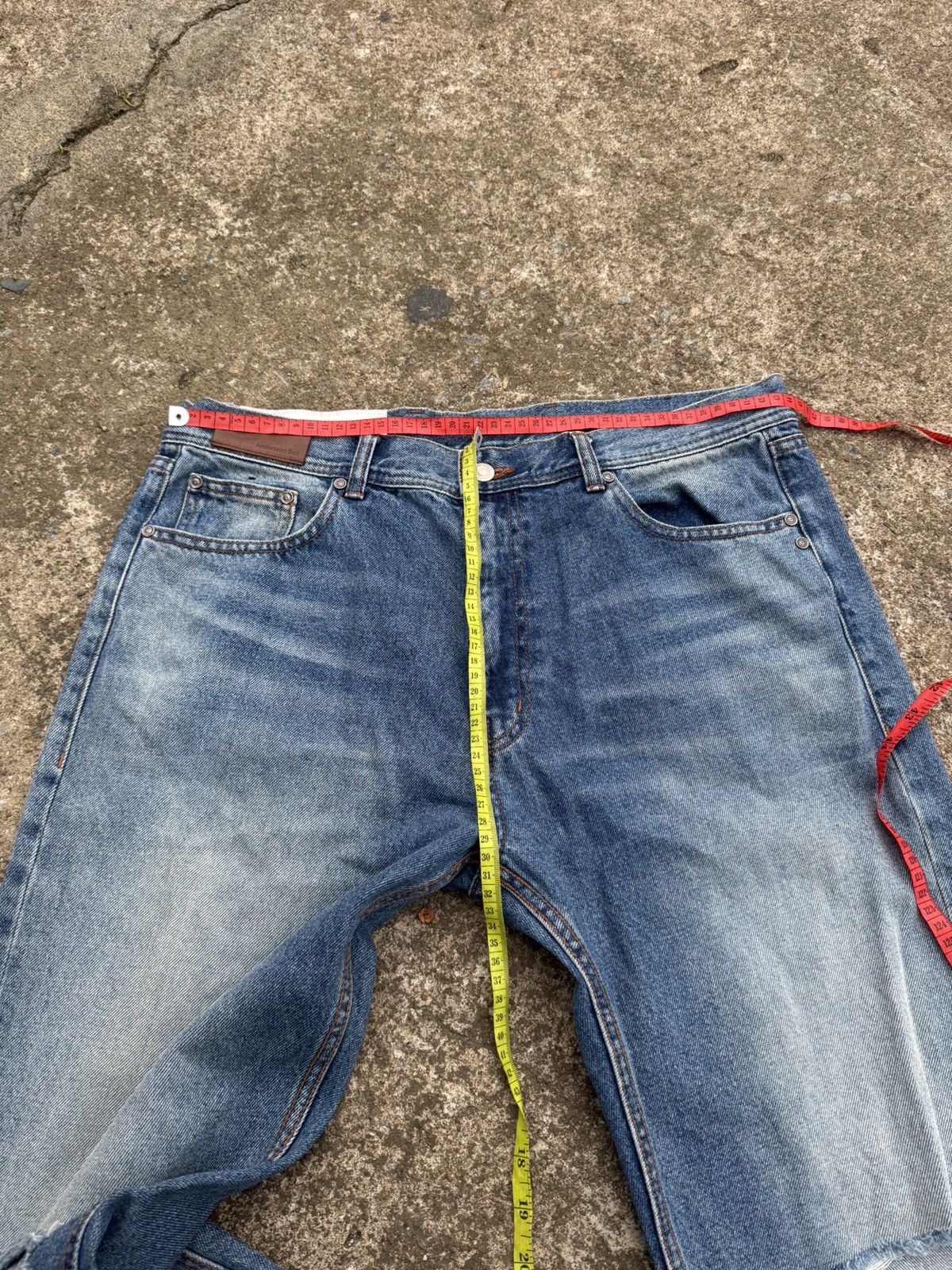 Andersson Bell Andersson Bell Destroyed Boots Cut Wide Jeans Jw Size US 34 / EU 50 - 11 Thumbnail