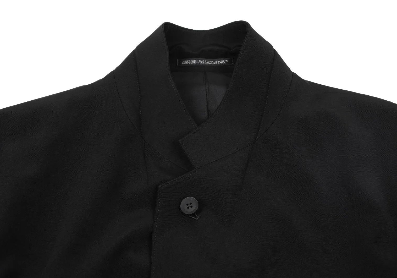 Yohji Yamamoto Yohji Yamamoto Crepe De Chine Pocket Design Jacket Size US XL / EU 56 / 4 - 5 Thumbnail