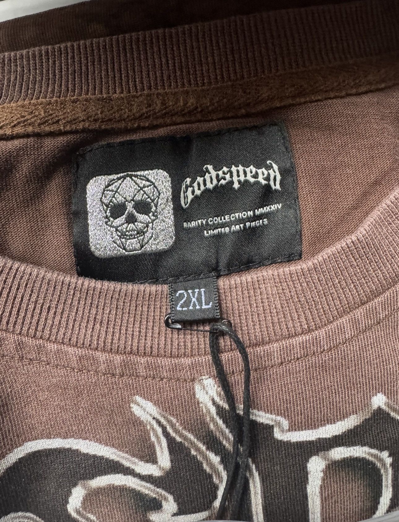 Godspeed Godspeed Rocker Longsleeve Brown Wash Size US XXL / EU 58 / 5 - 2 Thumbnail