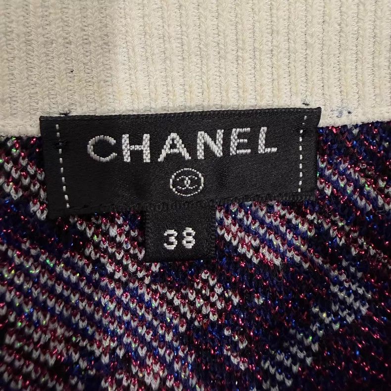 Chanel Chanel Woollen knitted skirt Size 25" / US 0 / IT 36 - 2 Thumbnail