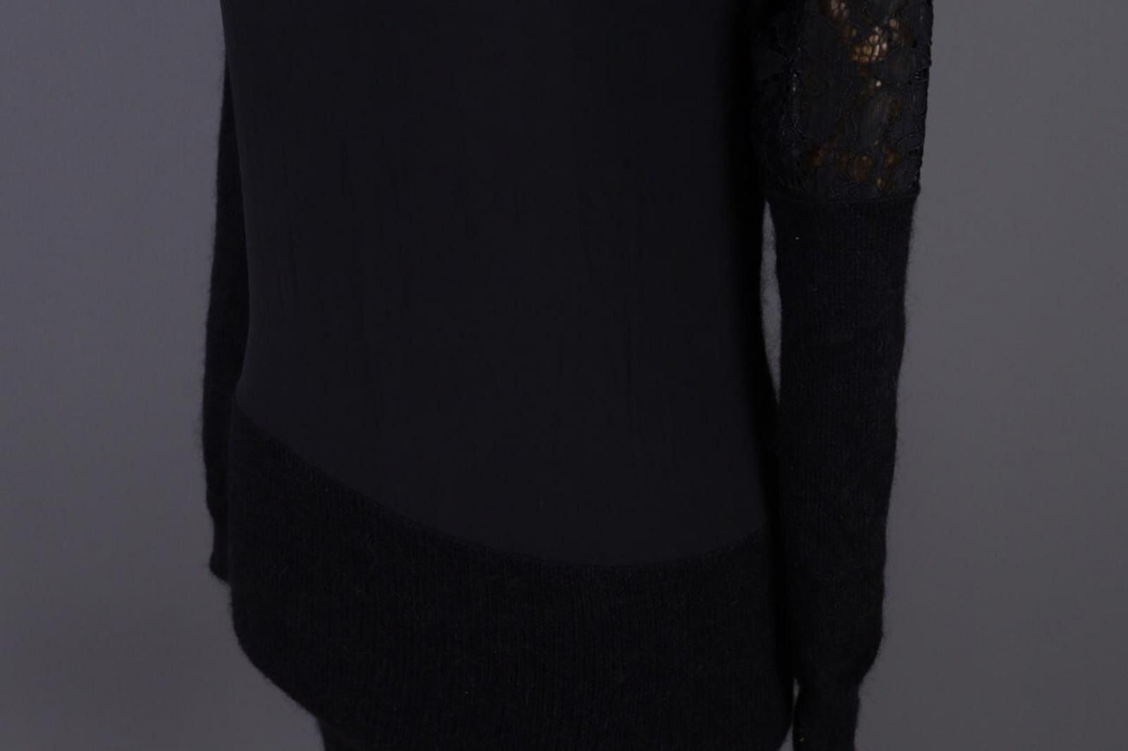 Allsaints AllSaints Black Silk Knit Dress Size UK 6 / US 2 / EU 34 Size XS / US 0-2 / IT 36-38 - 7 Thumbnail