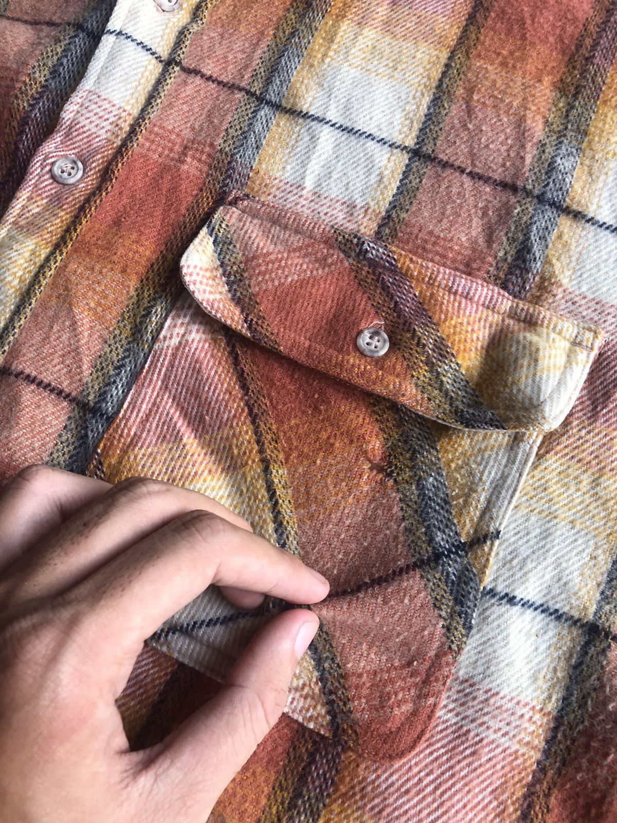 If Six Was Nine × Japanese Brand × Le Grande Bleu (L.G.B.) Vintage Kearney House Flannel Shirt Size US L / EU 52-54 / 3 - 5 Thumbnail