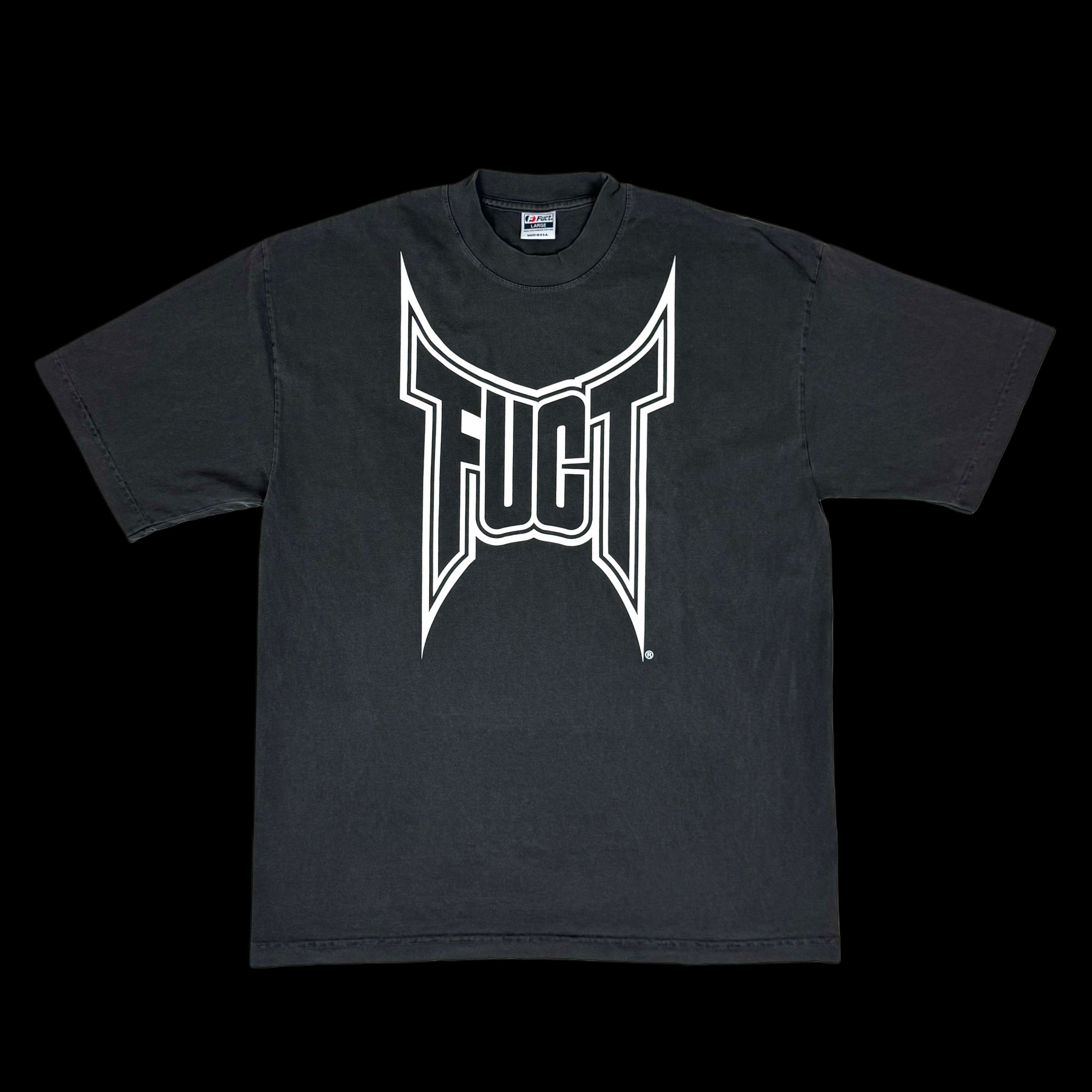 Pre-owned Fuct 2024  Fight Club Tee Black Tapout Ufc Shirt