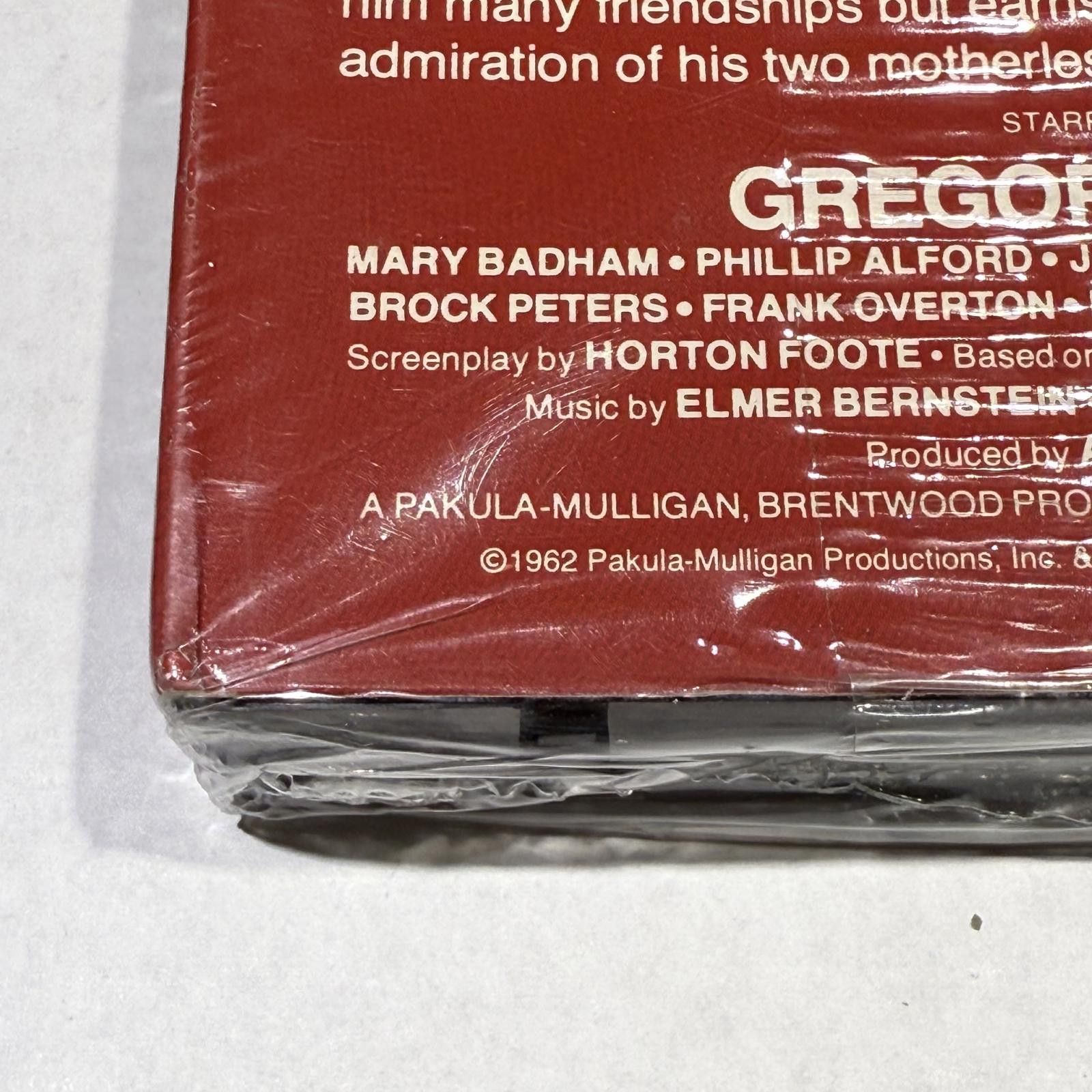 Designer To Kill a Mockingbird VHS 1991 Sealed Watermarks Size ONE SIZE - 5 Thumbnail