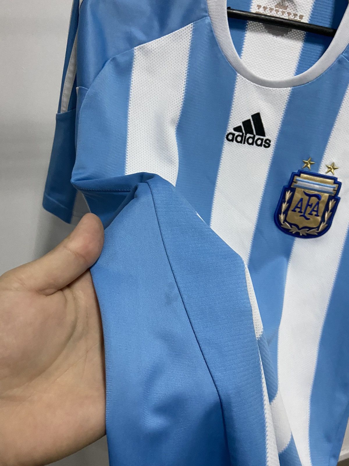 Adidas × Vintage Adidas vintage jersey Argentina Afa 2010 logo t shirt Size US M / EU 48-50 / 2 - 12 Thumbnail