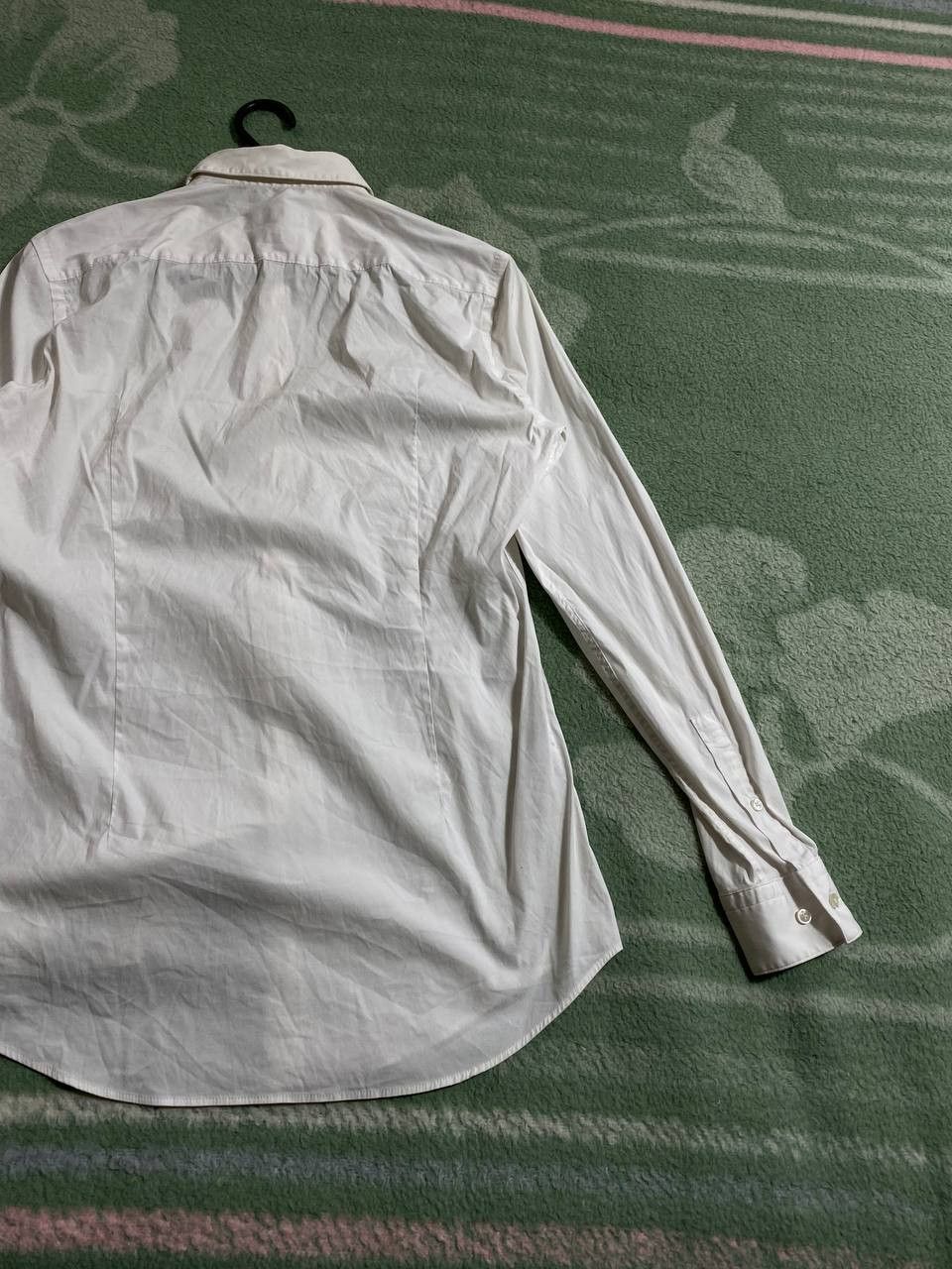 Hugo Boss × Vintage Vintage Hugo Boss Long Sleeve Embroidered Logo Shirt Size US XXL / EU 58 / 5 - 19 Thumbnail
