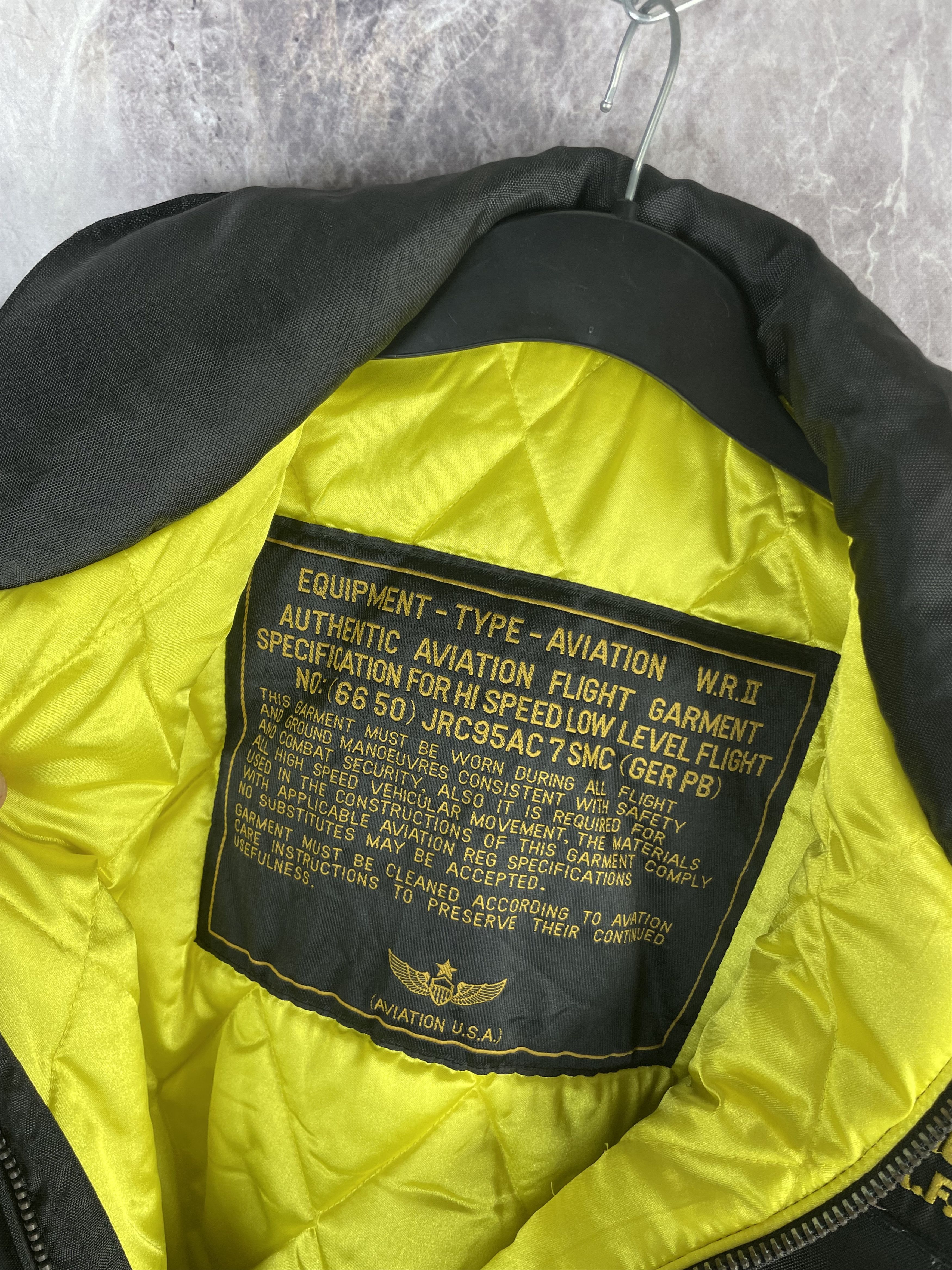 Vintage Aviation Flight Vintage Jacket MA-1 USA size M Size US M / EU 48-50 / 2 - 5 Thumbnail