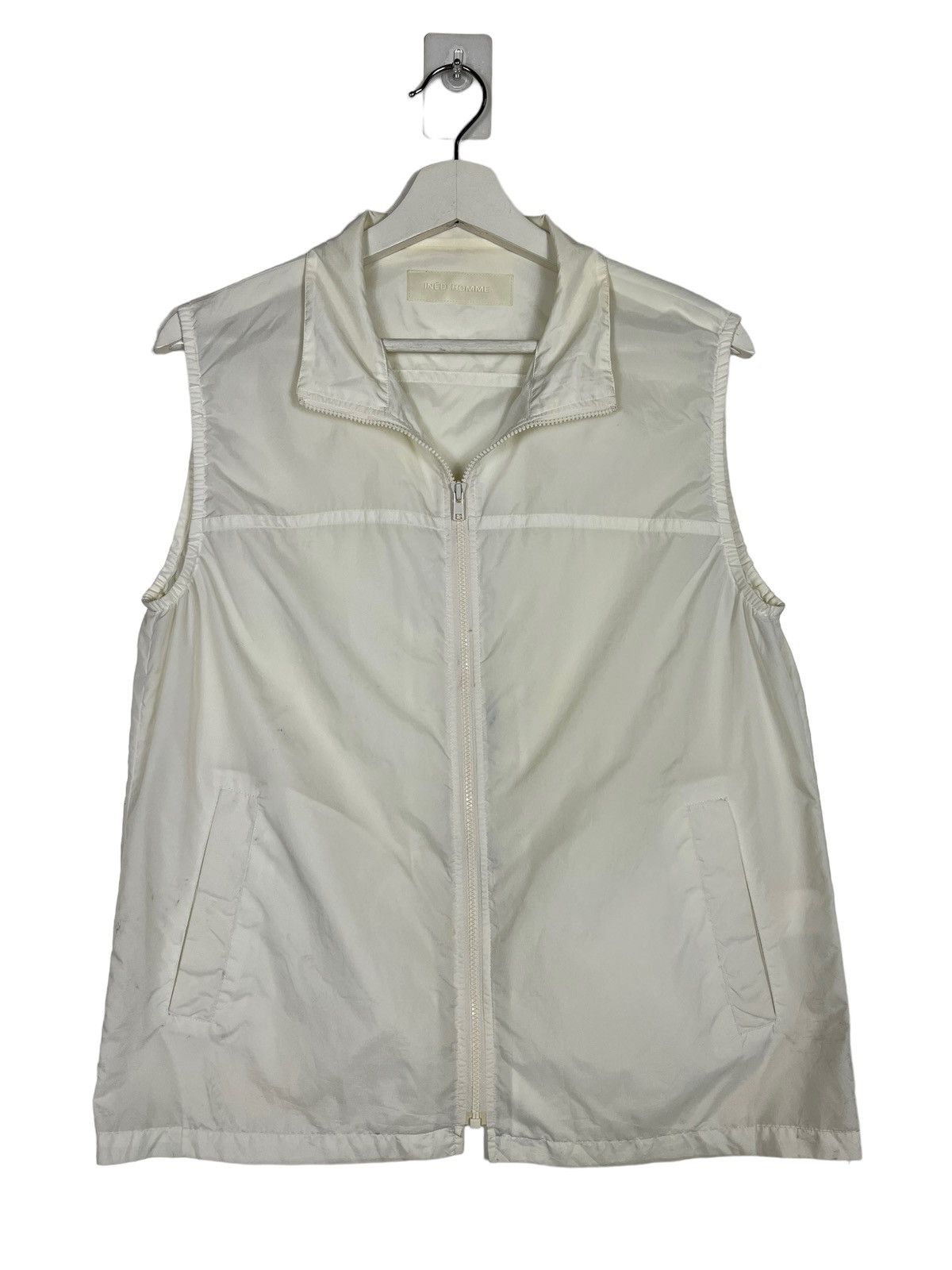 Japanese Brand 🔥 INED HOMME TANK TOP NYLON JACKET Size US M / EU 48-50 / 2 - 1 Thumbnail