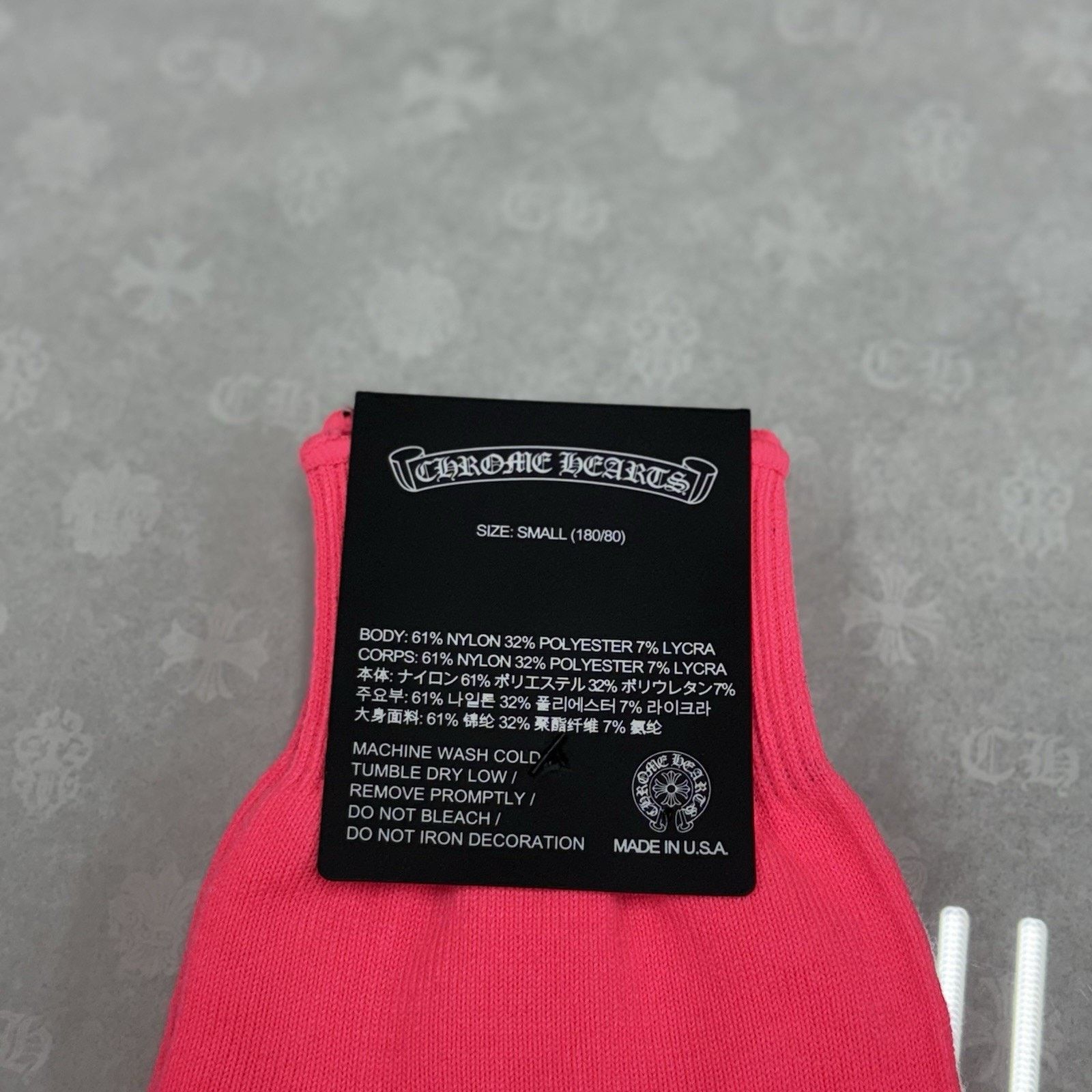 Chrome Hearts Chrome Hearts Work Gloves ' Pink ' | BRAND NEW! Size ONE SIZE - 15 Thumbnail
