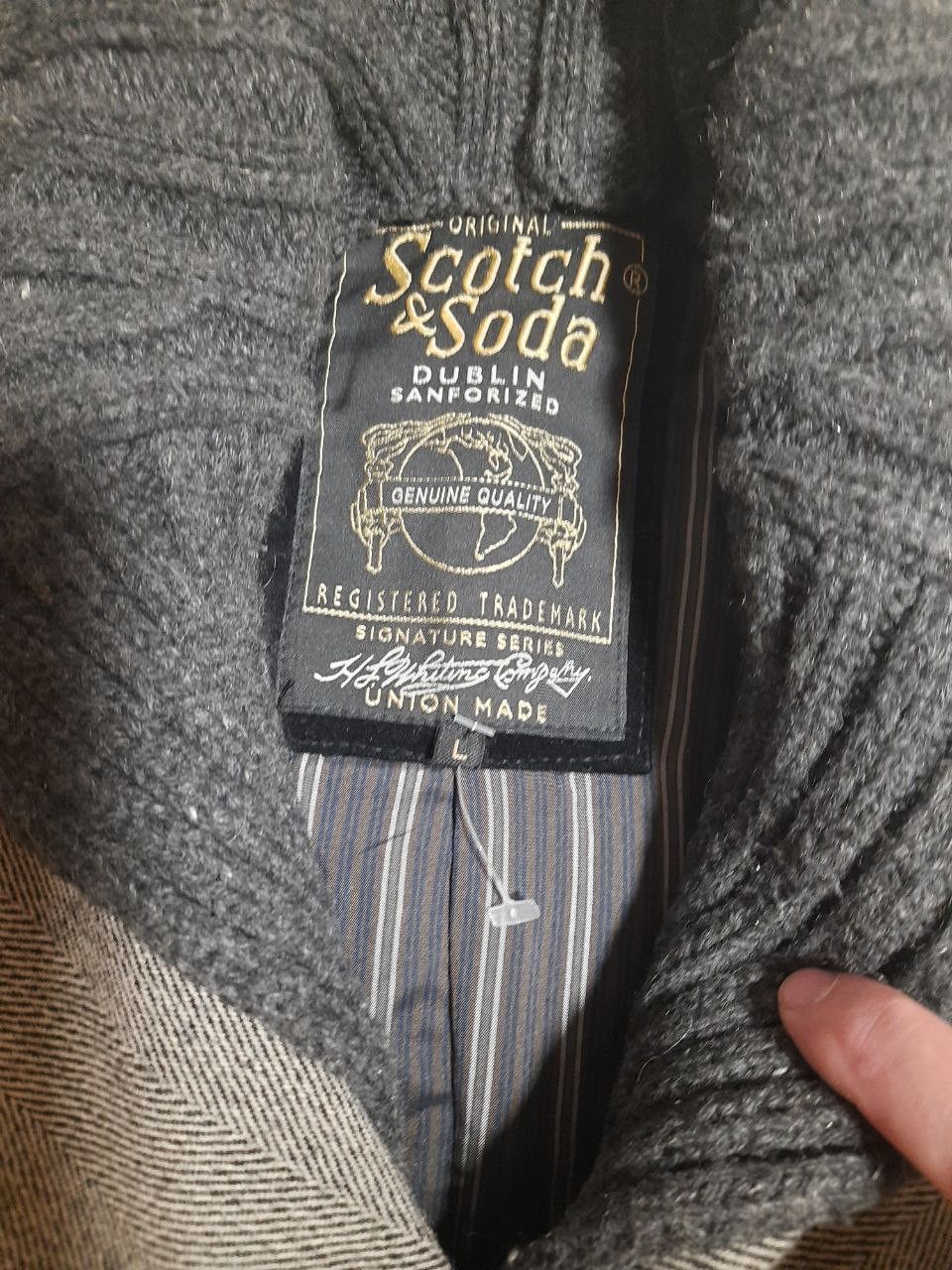 Scotch & Soda Scotch & Soda Double Breasted Coat Size US L / EU 52-54 / 3 - 11 Thumbnail