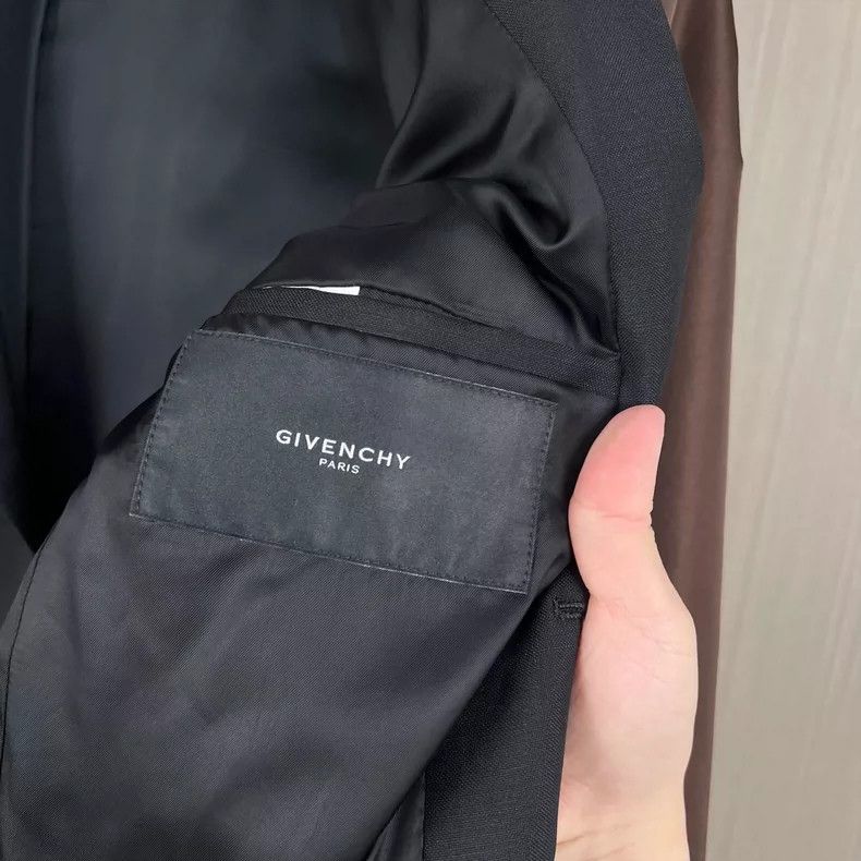 Givenchy Givenchy Zipper Patchwork Suit Jacket 2506-Nextarrow Size US S / EU 44-46 / 1 - 5 Thumbnail