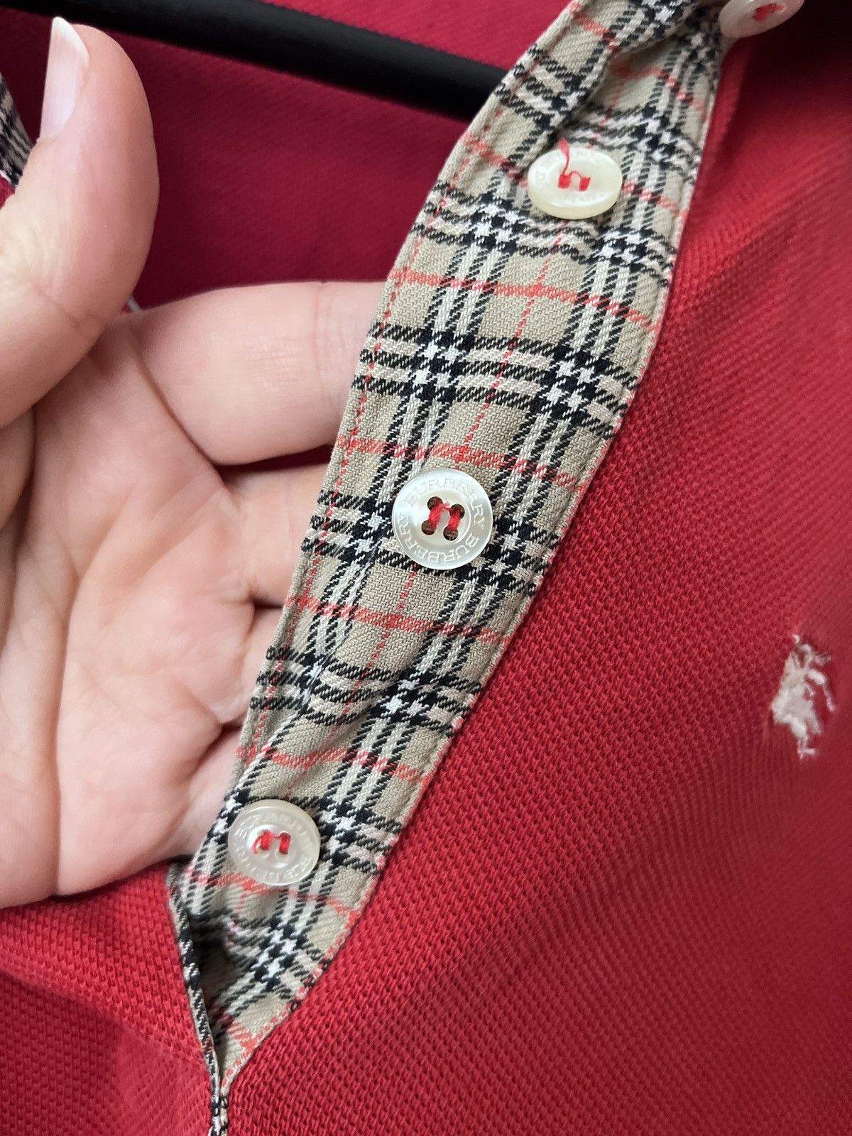 Burberry Burberry polo dress with nova check detailing M Size M / US 6-8 / IT 42-44 - 6 Thumbnail