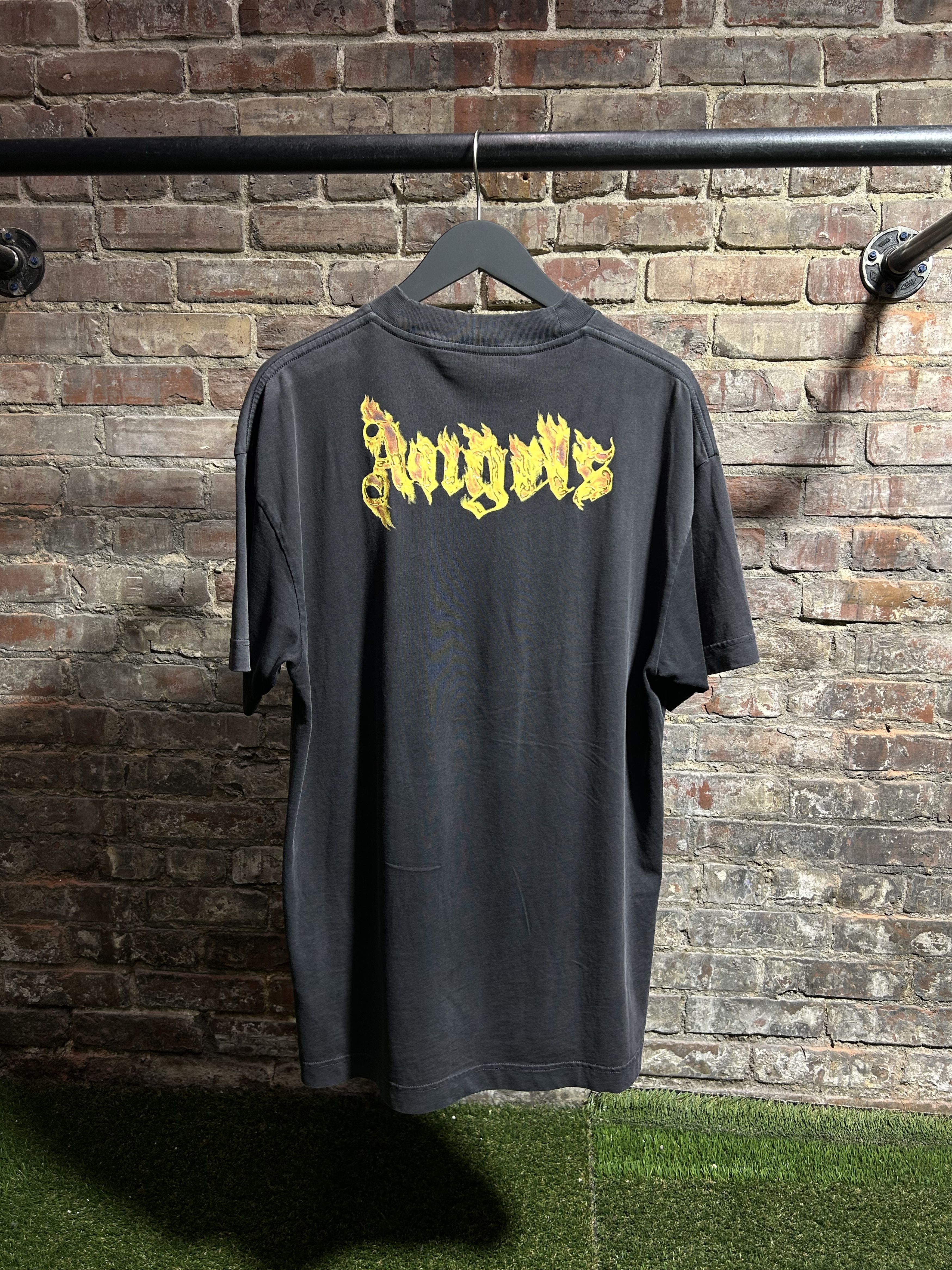 Palm Angels Palm Angels Burning Logo Tee Size US S / EU 44-46 / 1 - 2 Thumbnail