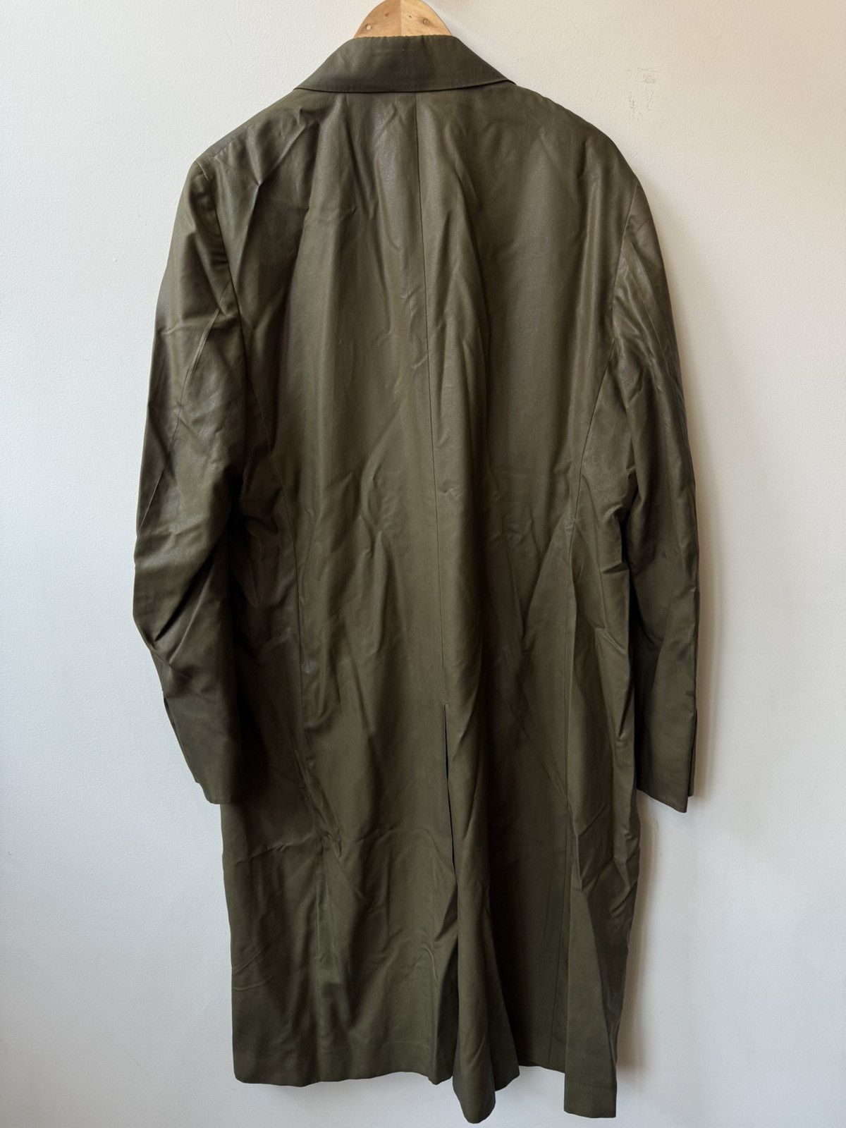 Berluti Berluti X Haider Ackerman 100% Silk Waxed Coat Size US M / EU 48-50 / 2 - 2 Thumbnail
