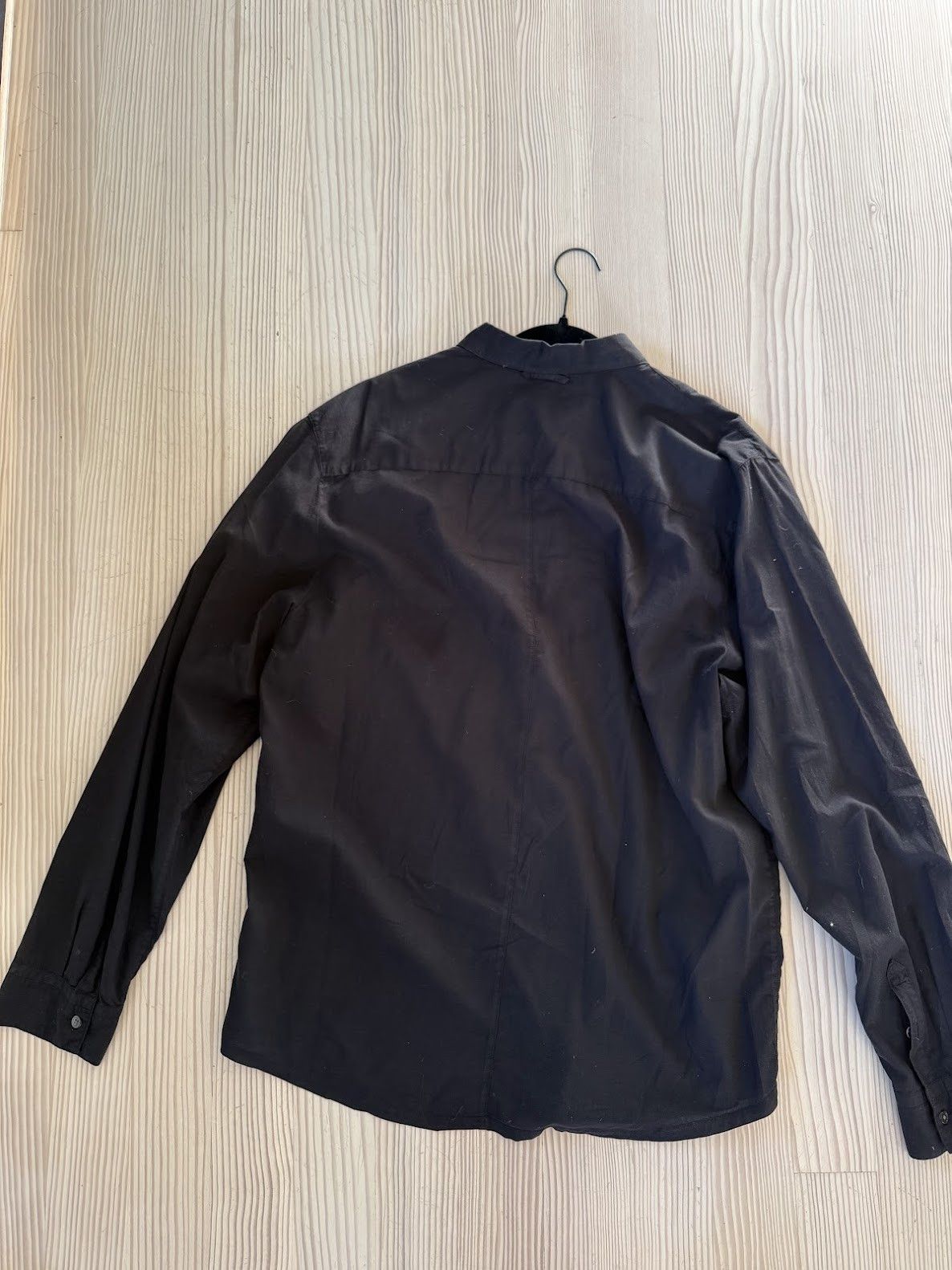 James Perse Standard Shirt - Black Size US XL / EU 56 / 4 - 3 Thumbnail