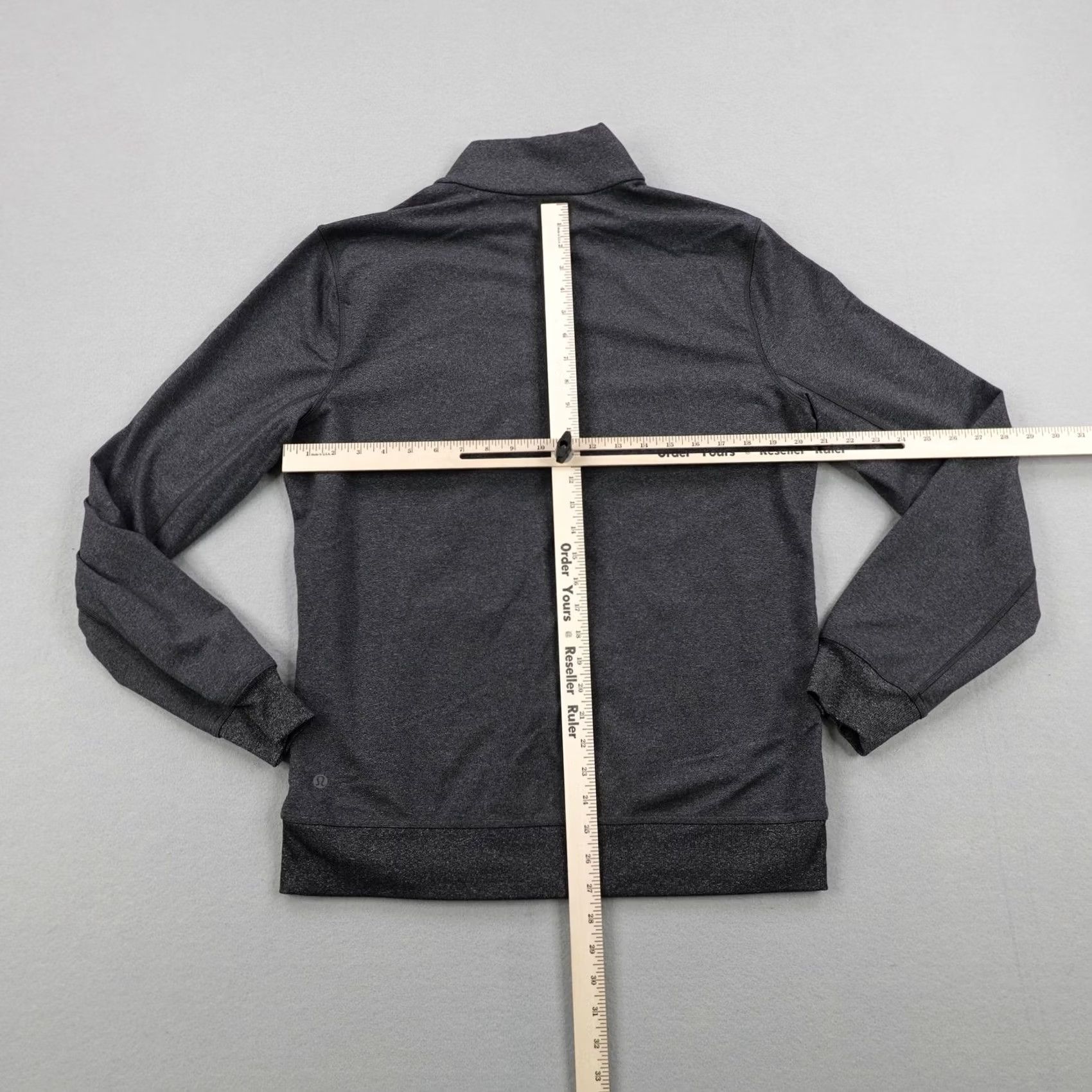 Lululemon Lululemon Mens Jacket Large Gray Sojourn Warpstreme Performance Track Coat Zip Flecked Full Zip Pockets Athletic Size US L / EU 52-54 / 3 - 3 Thumbnail