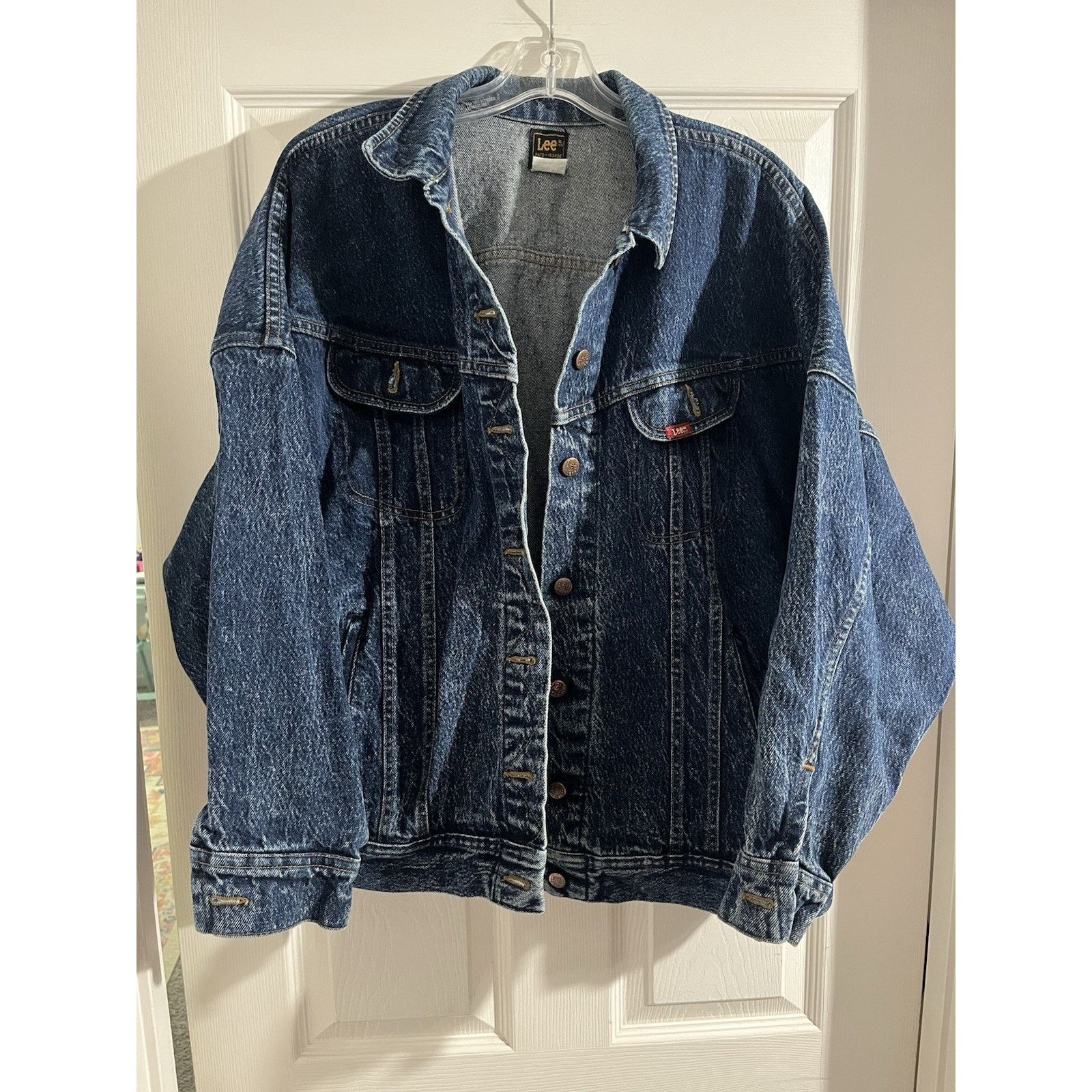 Lee Vtg Lee Riders Women's Denim Jacket Sz M Trucker Made in USA Size M / US 6-8 / IT 42-44 - 1 Thumbnail