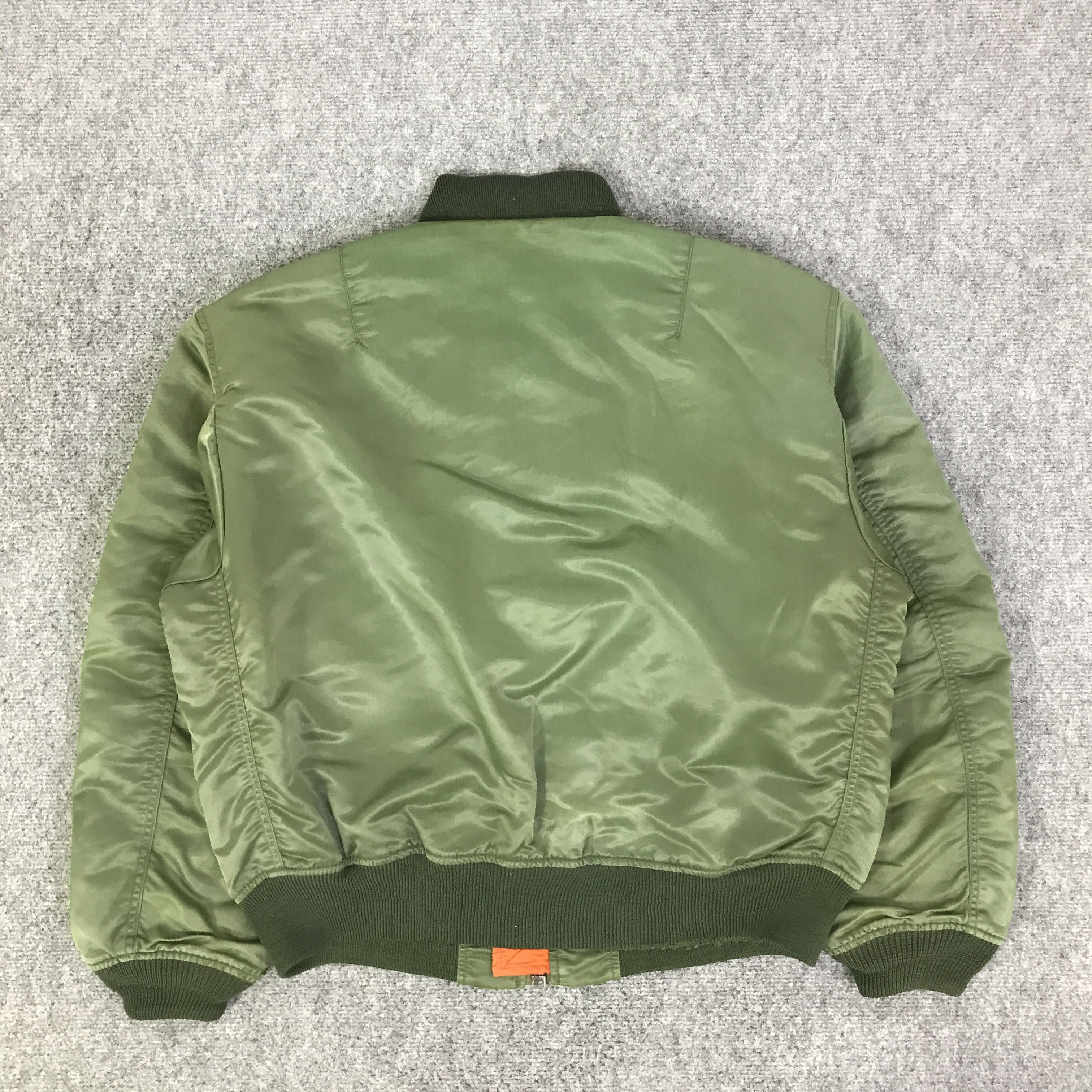 Japanese Brand DOGHOUSE JAPAN BOMBERS GREEN JACKET K101B14 Size US L / EU 52-54 / 3 - 3 Thumbnail