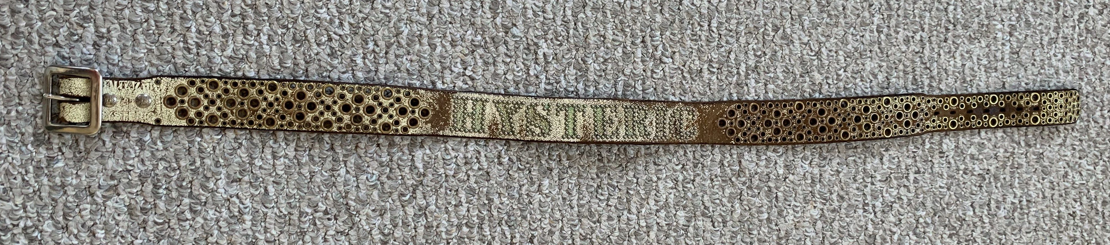 Hysteric Glamour Hysteric Glamour x Baltazar Studded Leather Belt Size 30 - 9 Thumbnail