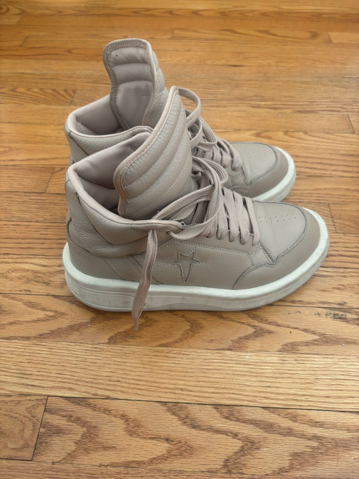 Rick Owens RICK OWENS BLACK CLOUD CONVERSE Size US 9.5 / EU 42-43 - 6 Thumbnail