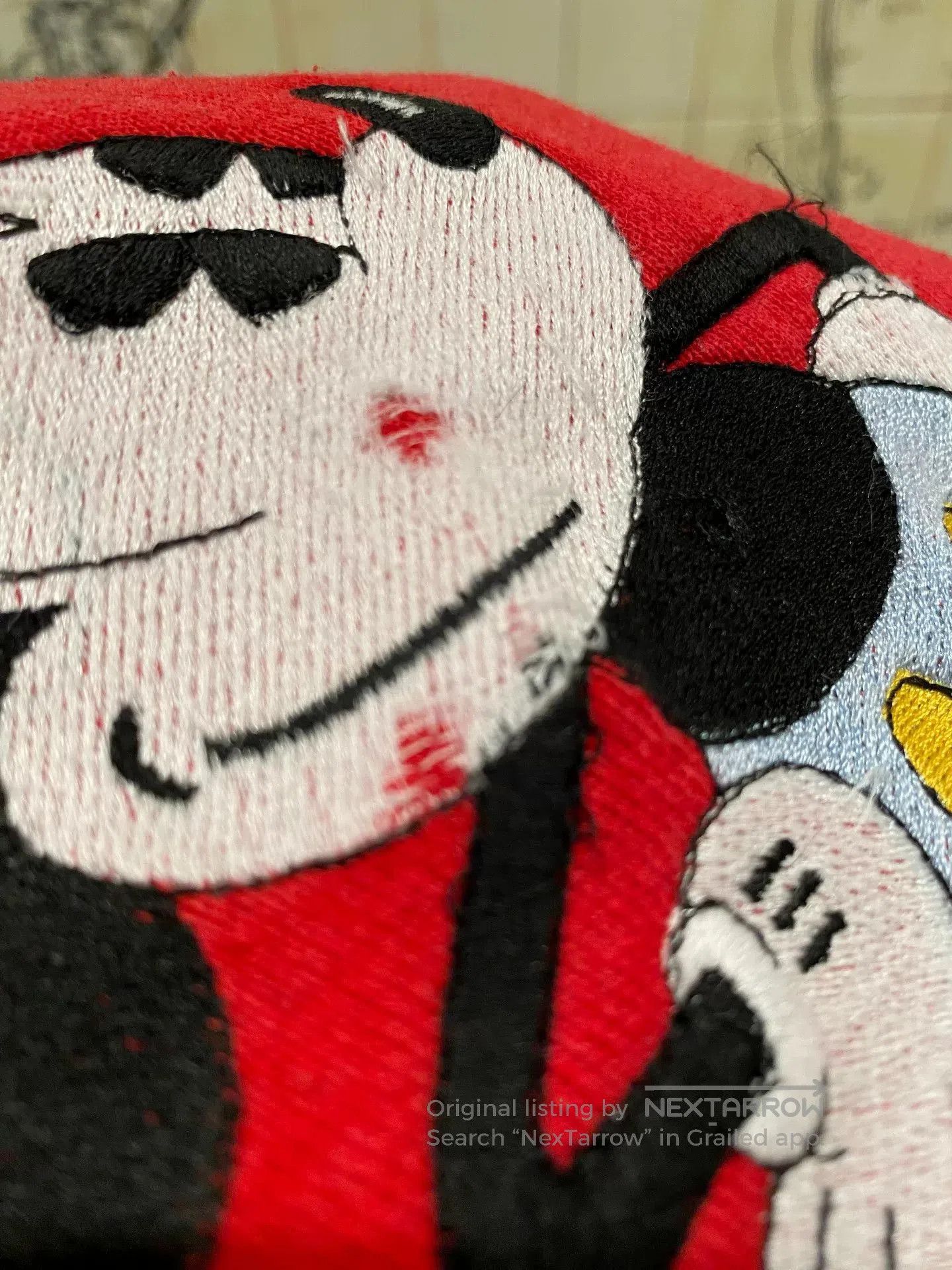 Mickey & Co. Vintage Mickey Mouse Embroidered Sweatshirt. Size US M / EU 48-50 / 2 - 5 Thumbnail