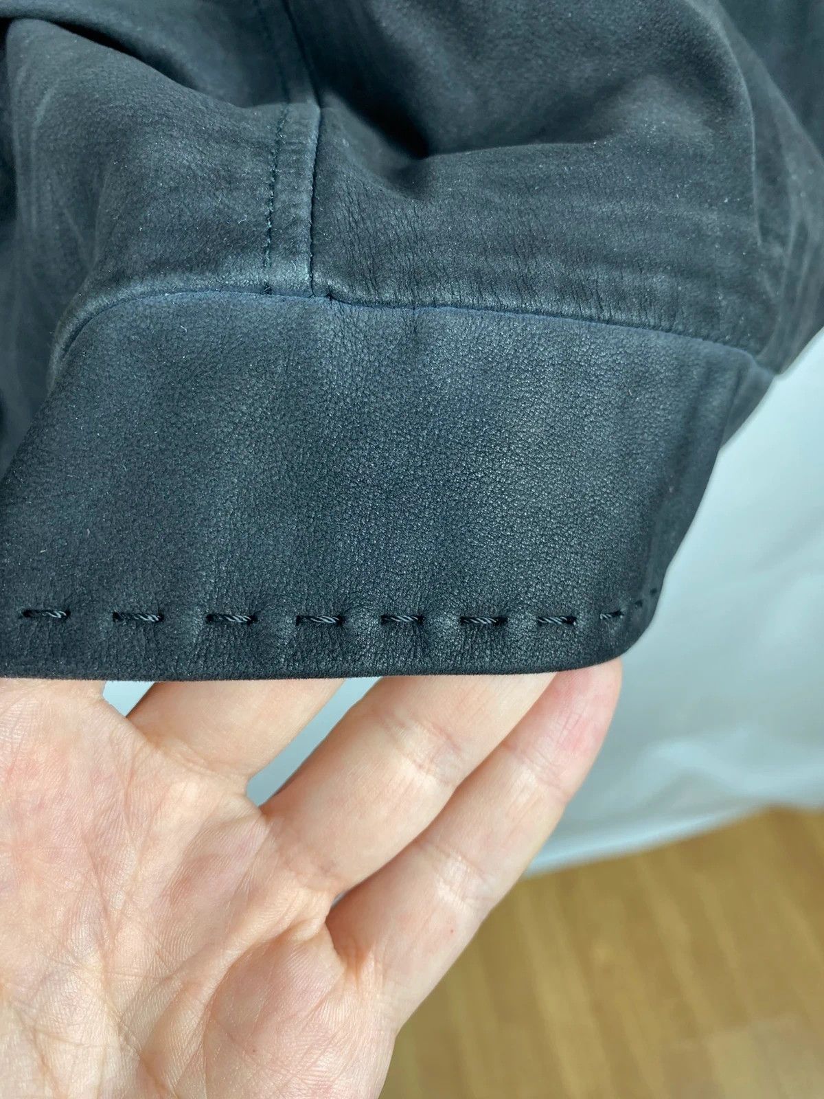 Other Eddy Monetti Genuine Leather Jacket Cashmere Lining size 54 Size US XL / EU 56 / 4 - 9 Thumbnail