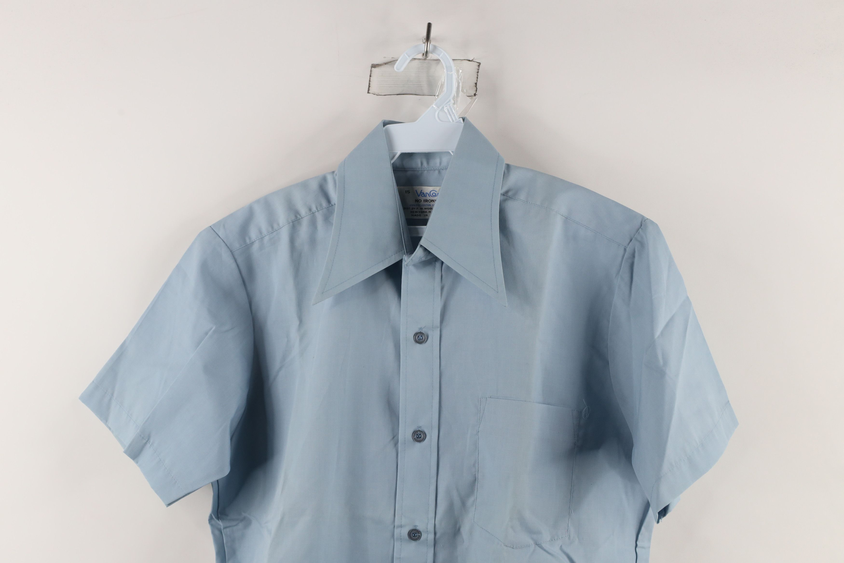 Vintage Vintage 90s Streetwear Short Sleeve Collared Button Shirt Size US M / EU 48-50 / 2 - 2 Thumbnail