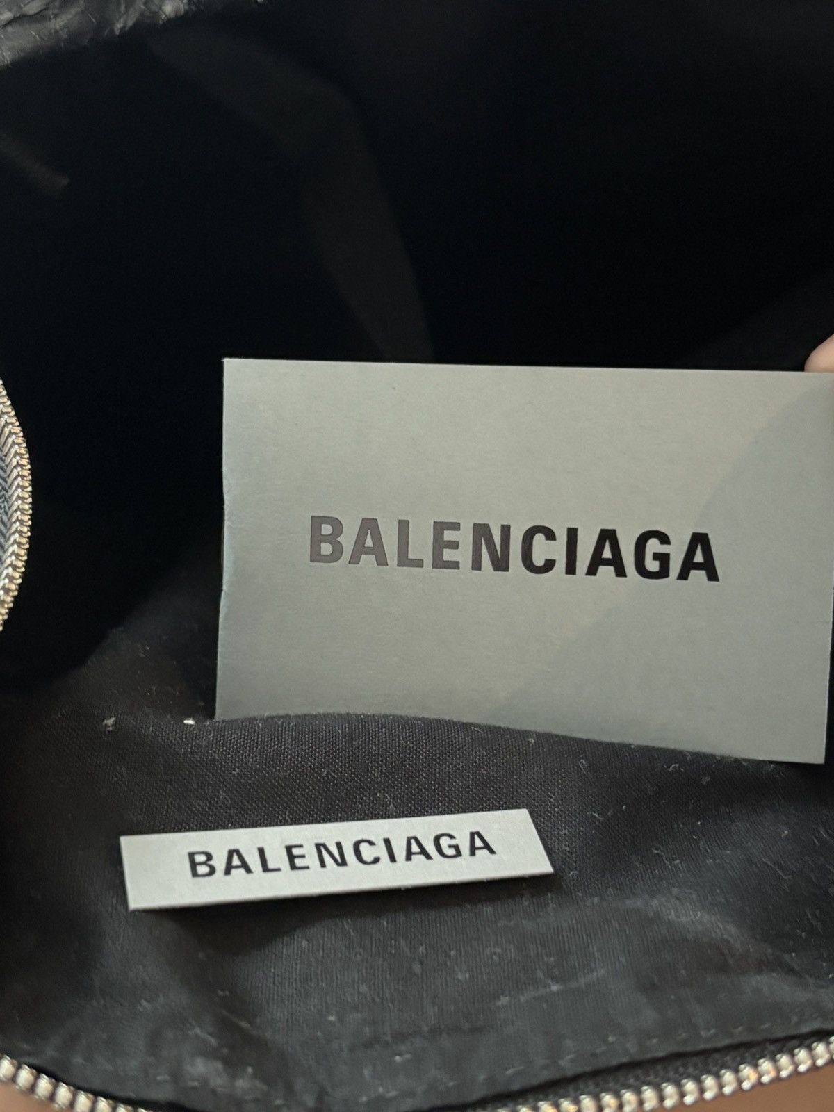 Balenciaga Balenciaga Le Cagole Backpack Diy Metal 'Black' Size ONE SIZE - 9 Thumbnail