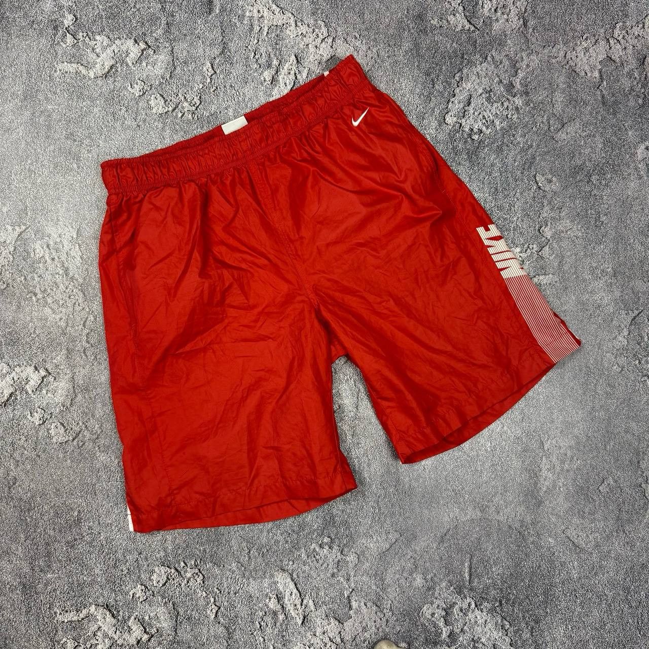 Nike Vintage Nike Shorts Red ❤️ Size US 34 / EU 50 - 1 Thumbnail