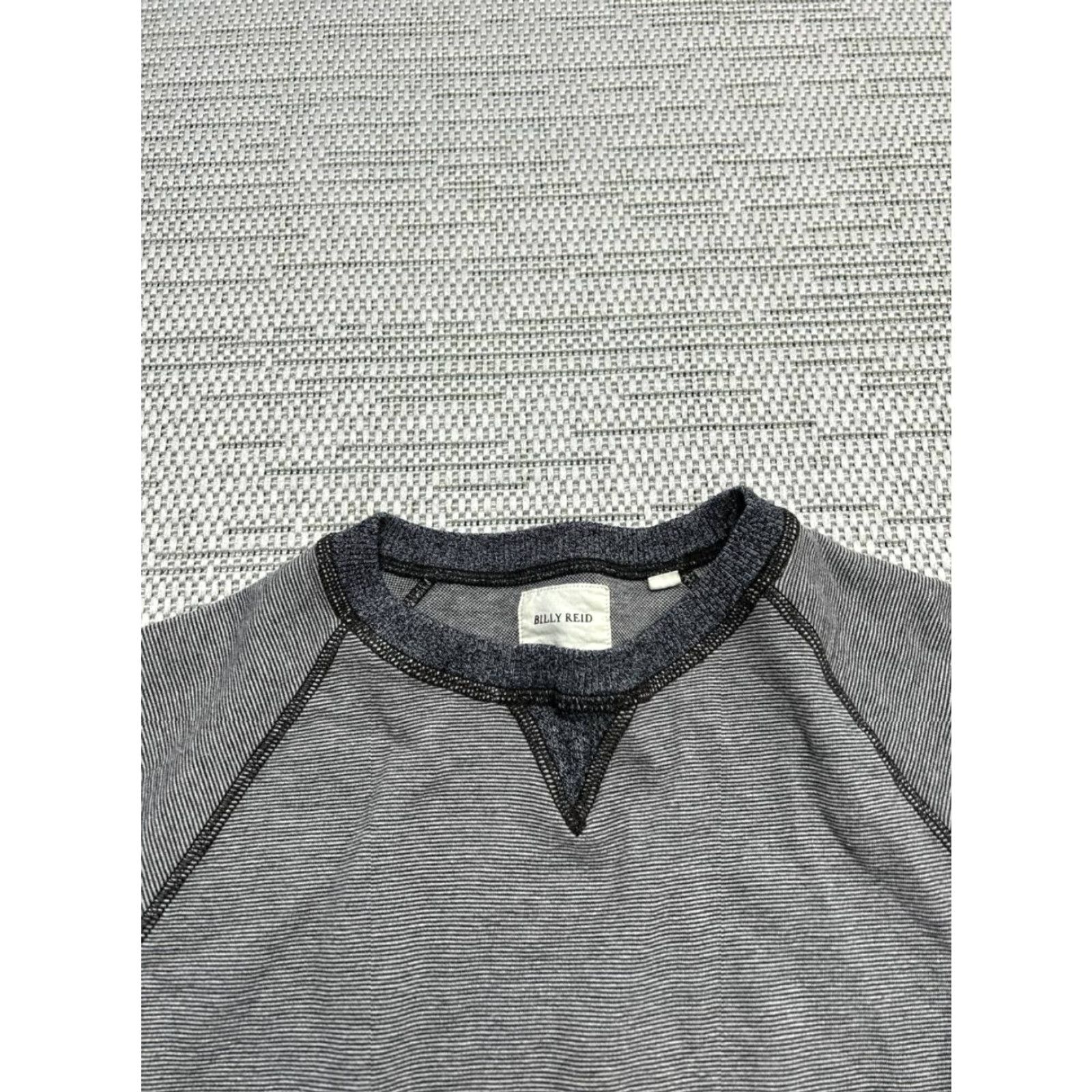 Billy Reid Billy Reid Sweater Mens Large Gray Cotton Knit Pullover Size US L / EU 52-54 / 3 - 2 Thumbnail