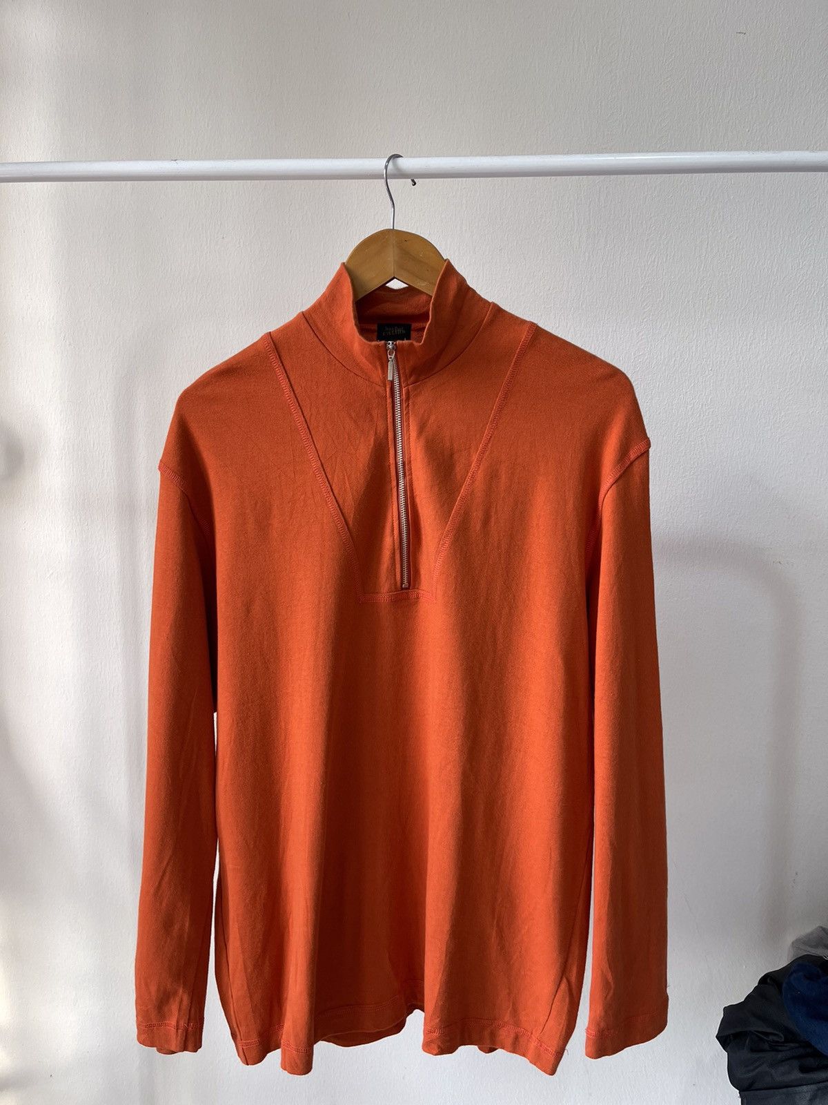 Jean Paul Gaultier 90s Jean Paul Gaultier Homme Chain Half Zipper Size US M / EU 48-50 / 2 - 3 Thumbnail