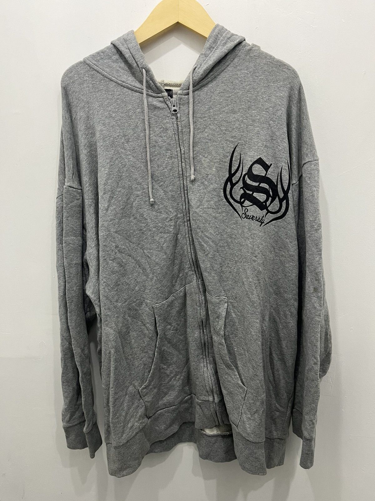 Tribal Streetwear Vtg Y2K Tribal Severely Affliction Style Sweatshirts Hoodie Size US XXL / EU 58 / 5 - 1 Thumbnail