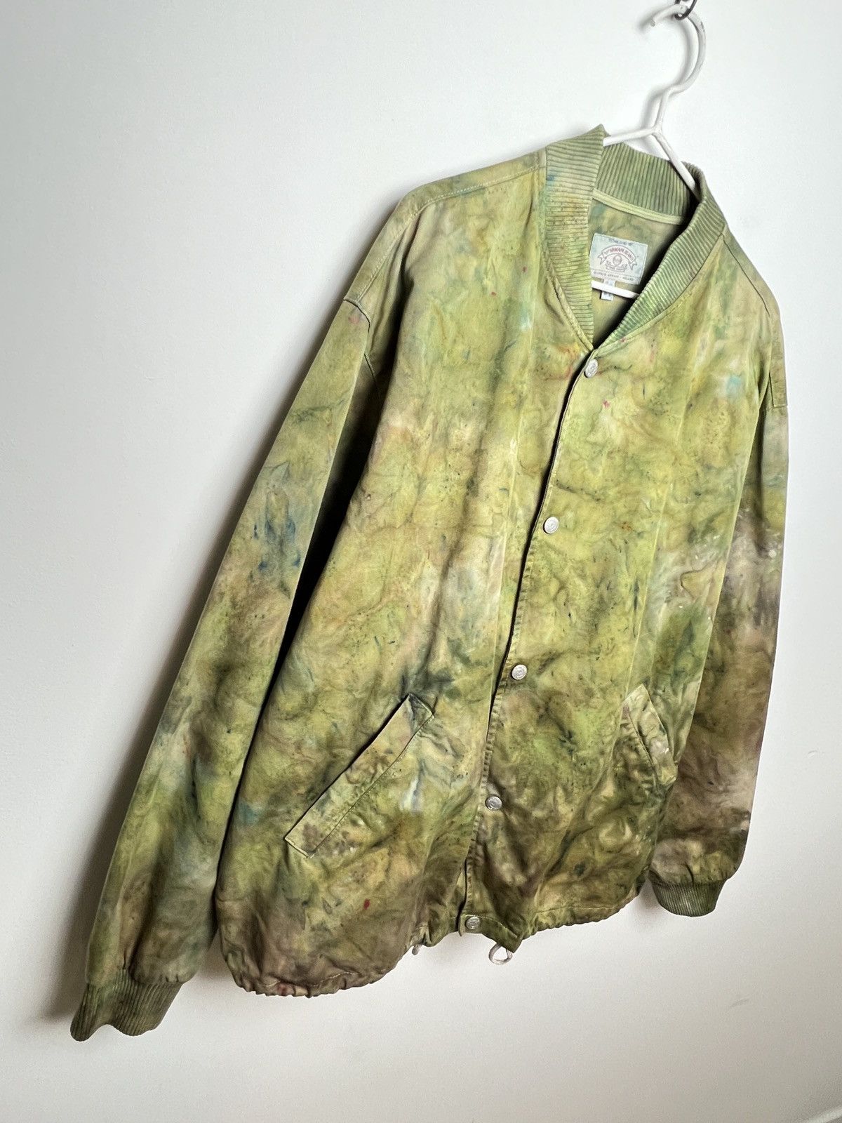 Giorgio Armani armani y2k camo tie dye 1/1 coach jacket Size US L / EU 52-54 / 3 - 10 Thumbnail
