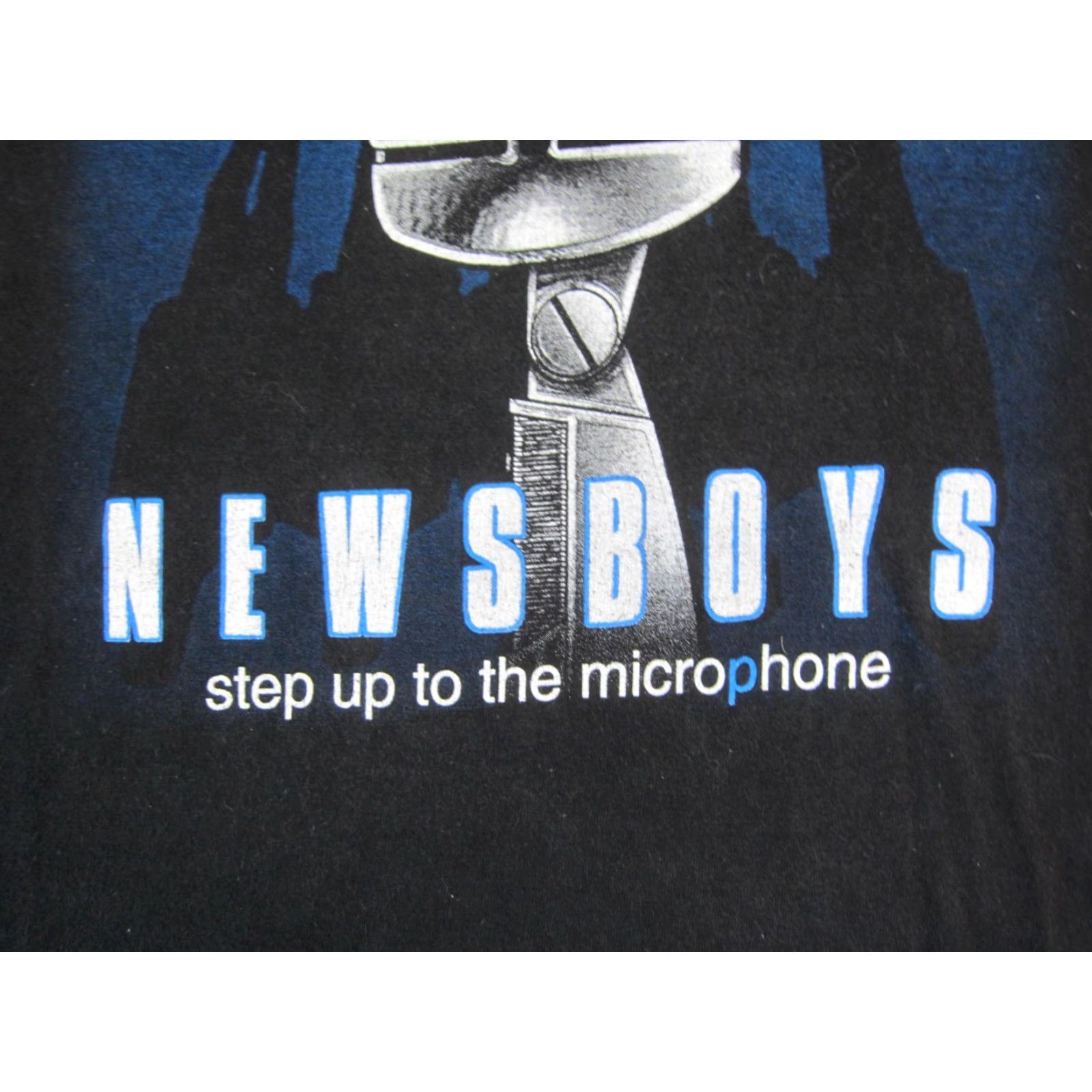 Tultex VINTAGE tultex Shirt Mens 2XL Black 90s Newsboys Tour Microphone Size US XXL / EU 58 / 5 - 4 Thumbnail