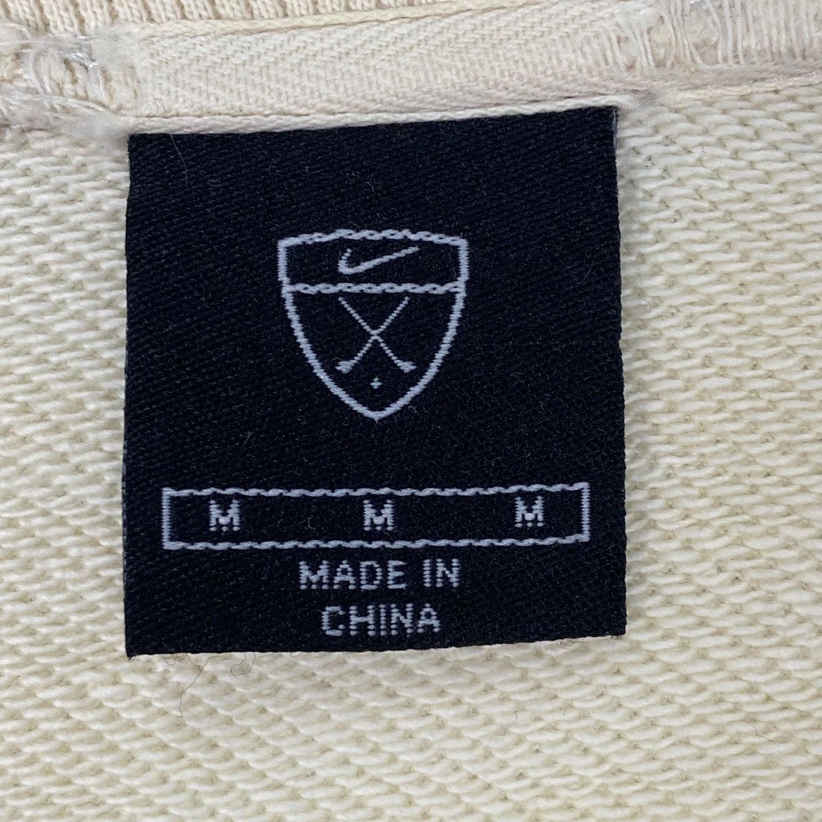 Vintage Vintage Nike Half Zipper Sweatshirt Beige Small Logo Size M Size US M / EU 48-50 / 2 - 7 Thumbnail