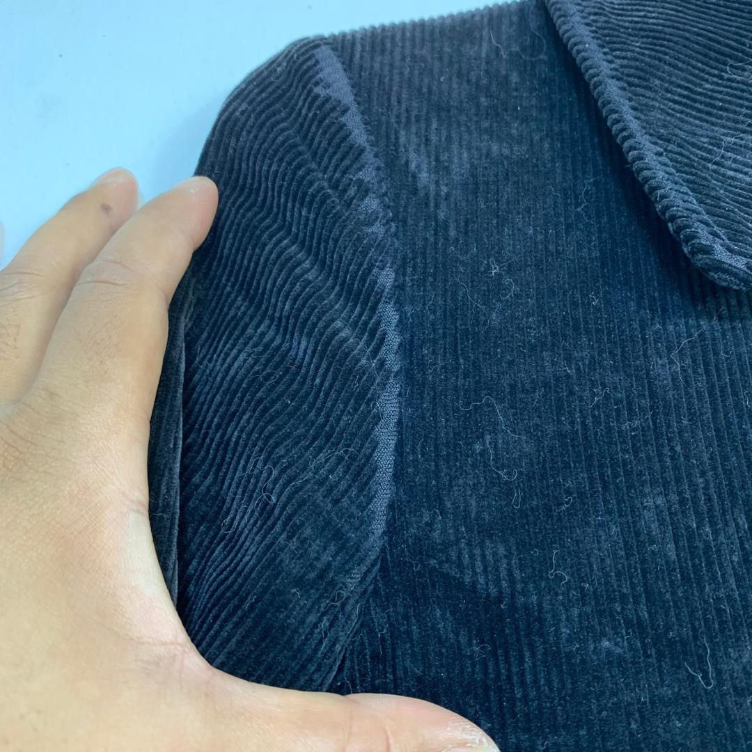 Comme des Garcons Vintage tricot COMME des GARCONS Black Corduroy Size US M / EU 48-50 / 2 - 11 Thumbnail