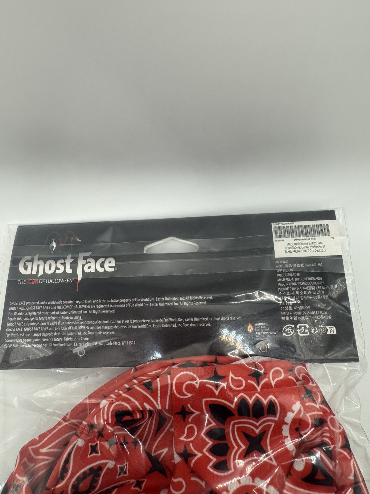 Supreme Supreme X Ghost Face mask Size ONE SIZE - 3 Thumbnail