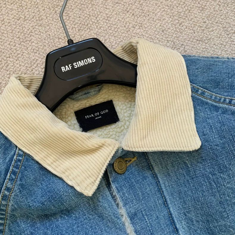 Fear of God Fear of God Season 5 lambswool jacket Size L / US 10 / IT 46 - 2 Thumbnail