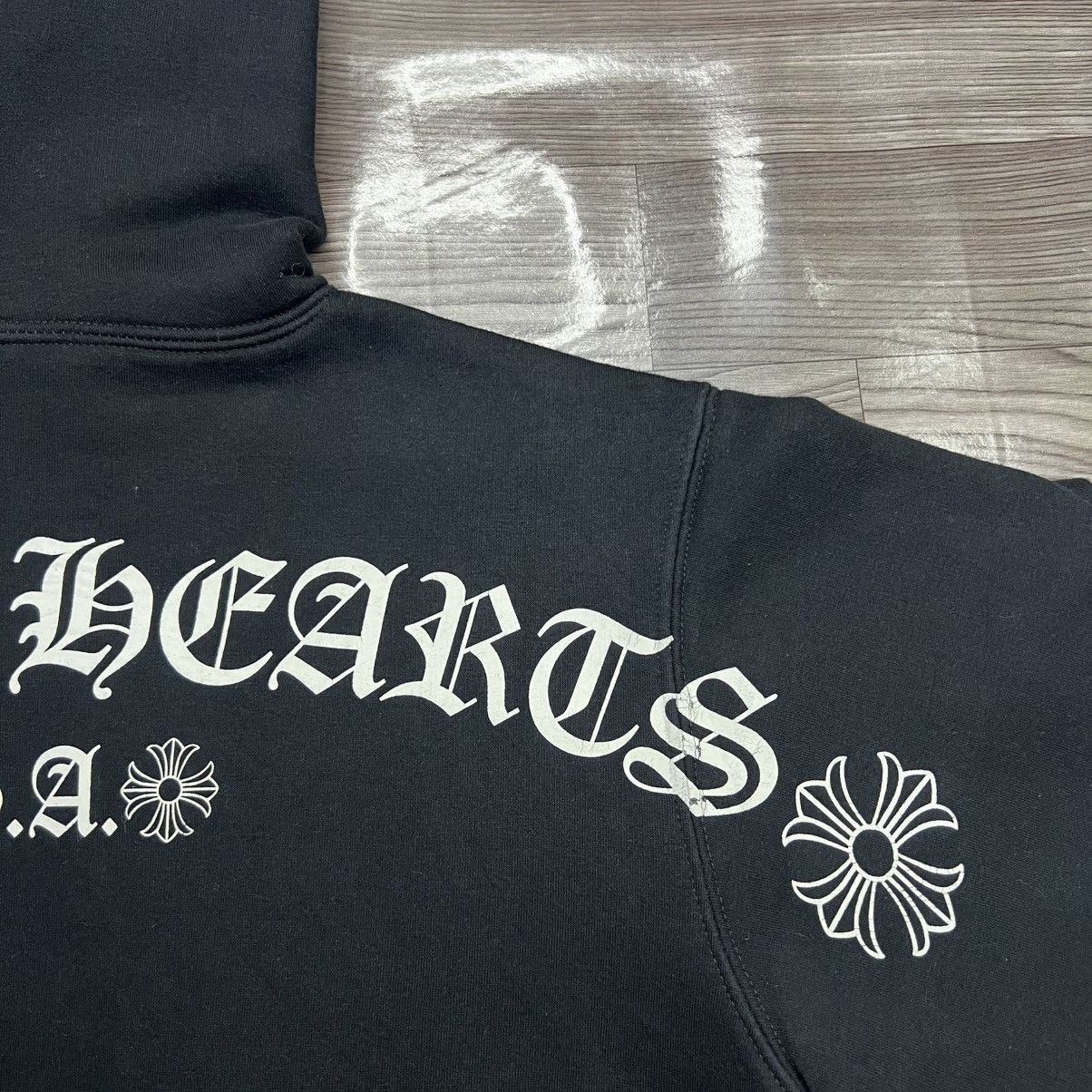 Chrome Hearts Chrome Hearts USA Scripts Logo Zip-Up Hoodie Size US L / EU 52-54 / 3 - 18 Thumbnail