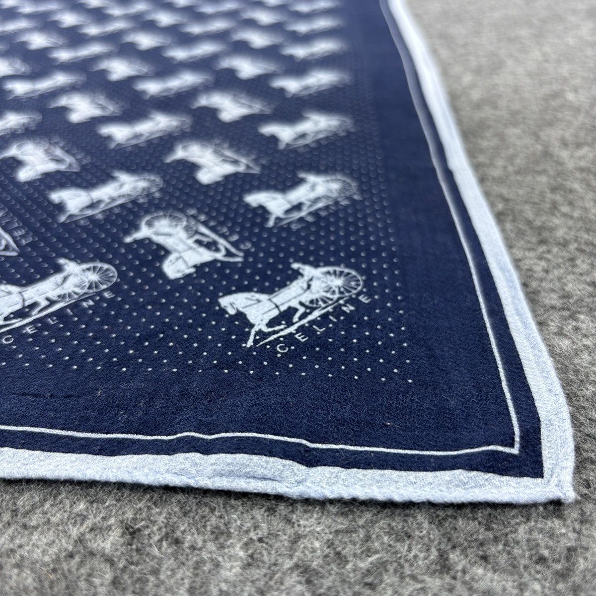 Vintage Celine Handkerchief # E061 # Bandana # Neckerchief Size ONE SIZE - 6 Thumbnail