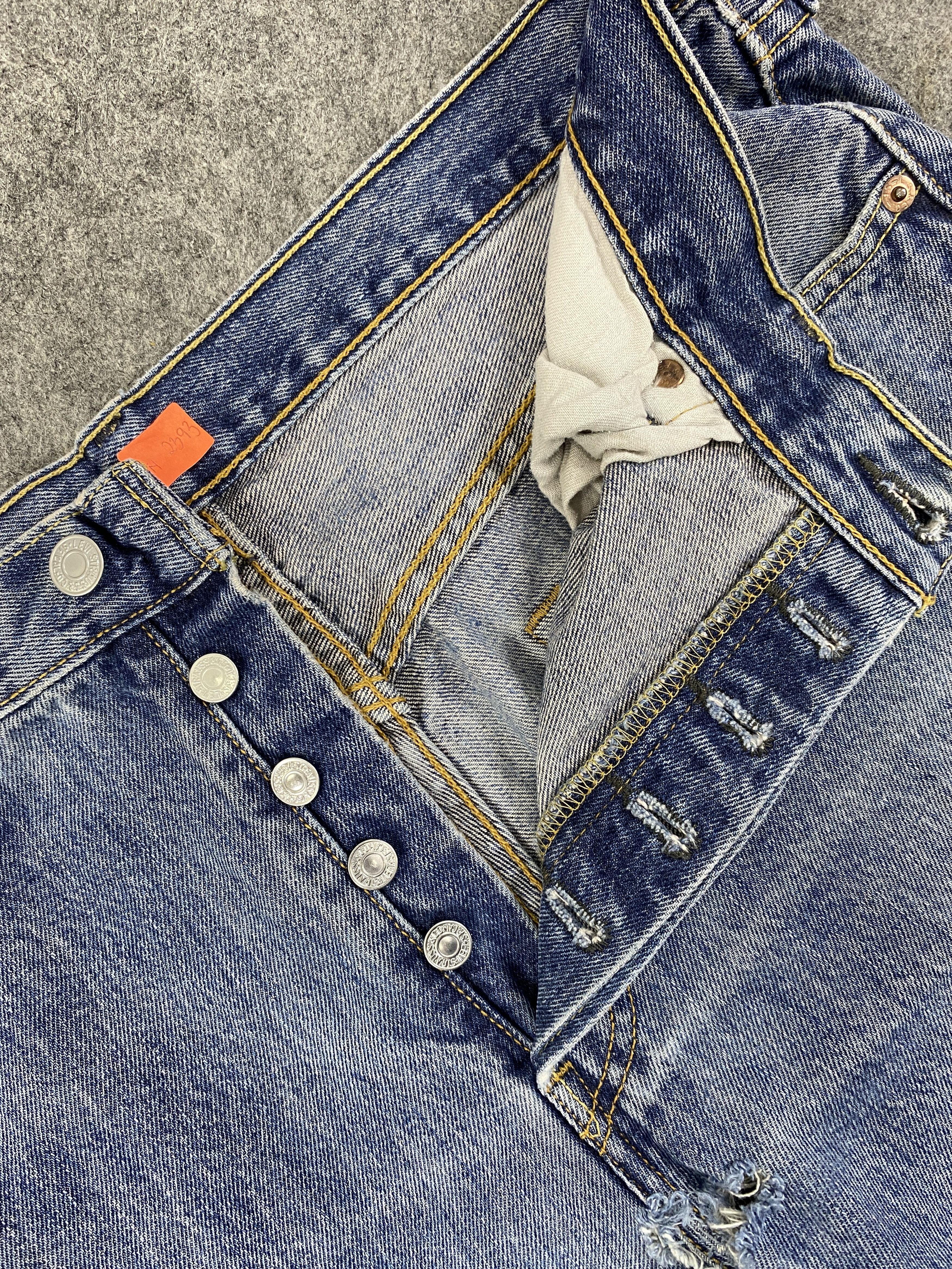 Levi's Distressed Blue Vintage Levi's 501 34x32 Denim -JN2393 Size US 34 / EU 50 - 6 Thumbnail