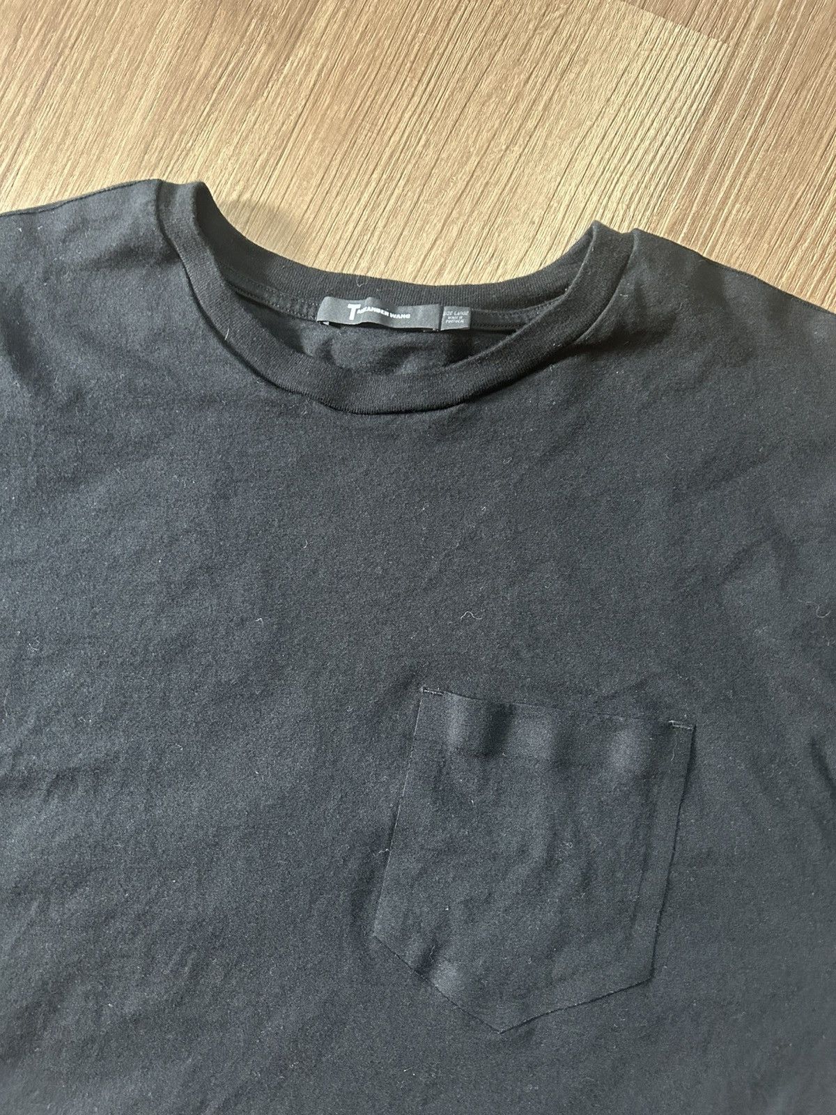 T by Alexander Wang T by Alexander Wang Black Pocket Tee Size US L / EU 52-54 / 3 - 2 Thumbnail