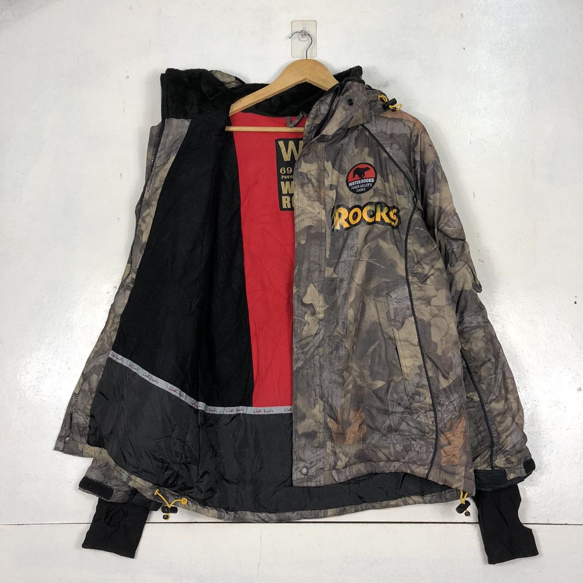Vintage Vintage Water Rocks Camo tree Outdoor Jackets Size US M / EU 48-50 / 2 - 9 Thumbnail