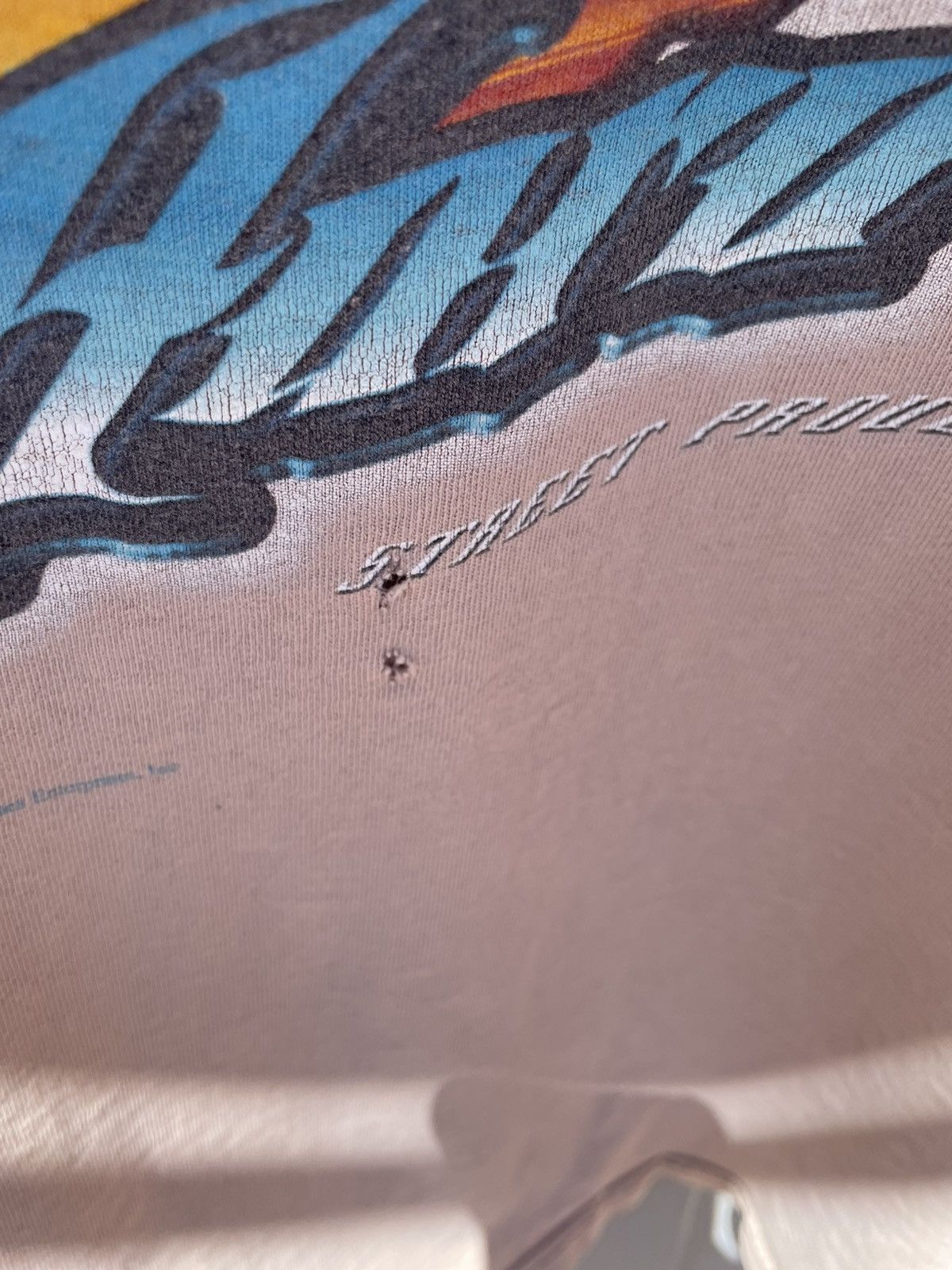Vintage Vintage 2000s Y2K skate brand ODM beige XXL t-shirt Size US XXL / EU 58 / 5 - 17 Thumbnail