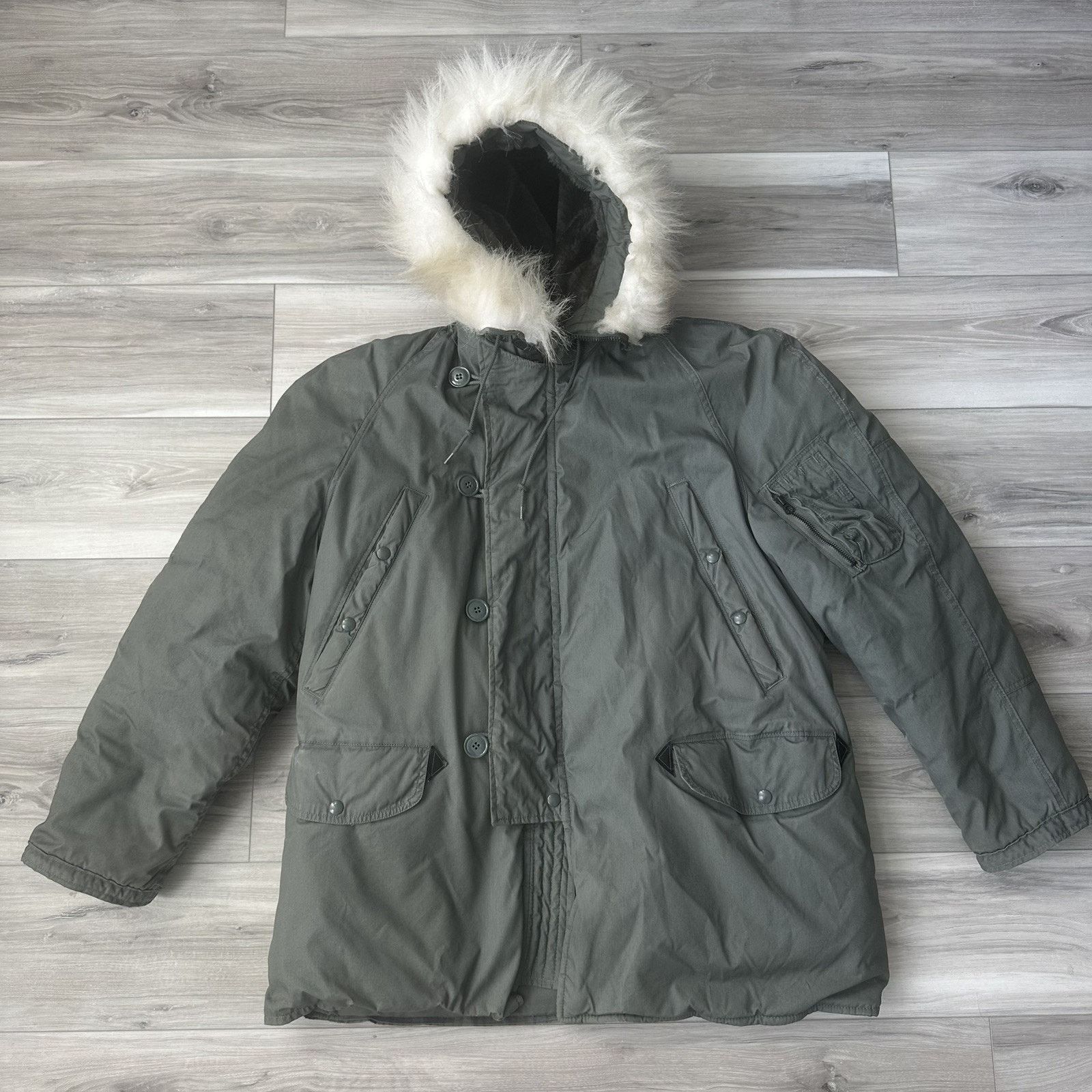 Other VTG 80s USAF N3B Parka Size Large Greenbriar Extreme Cold Size US L / EU 52-54 / 3 - 2 Thumbnail