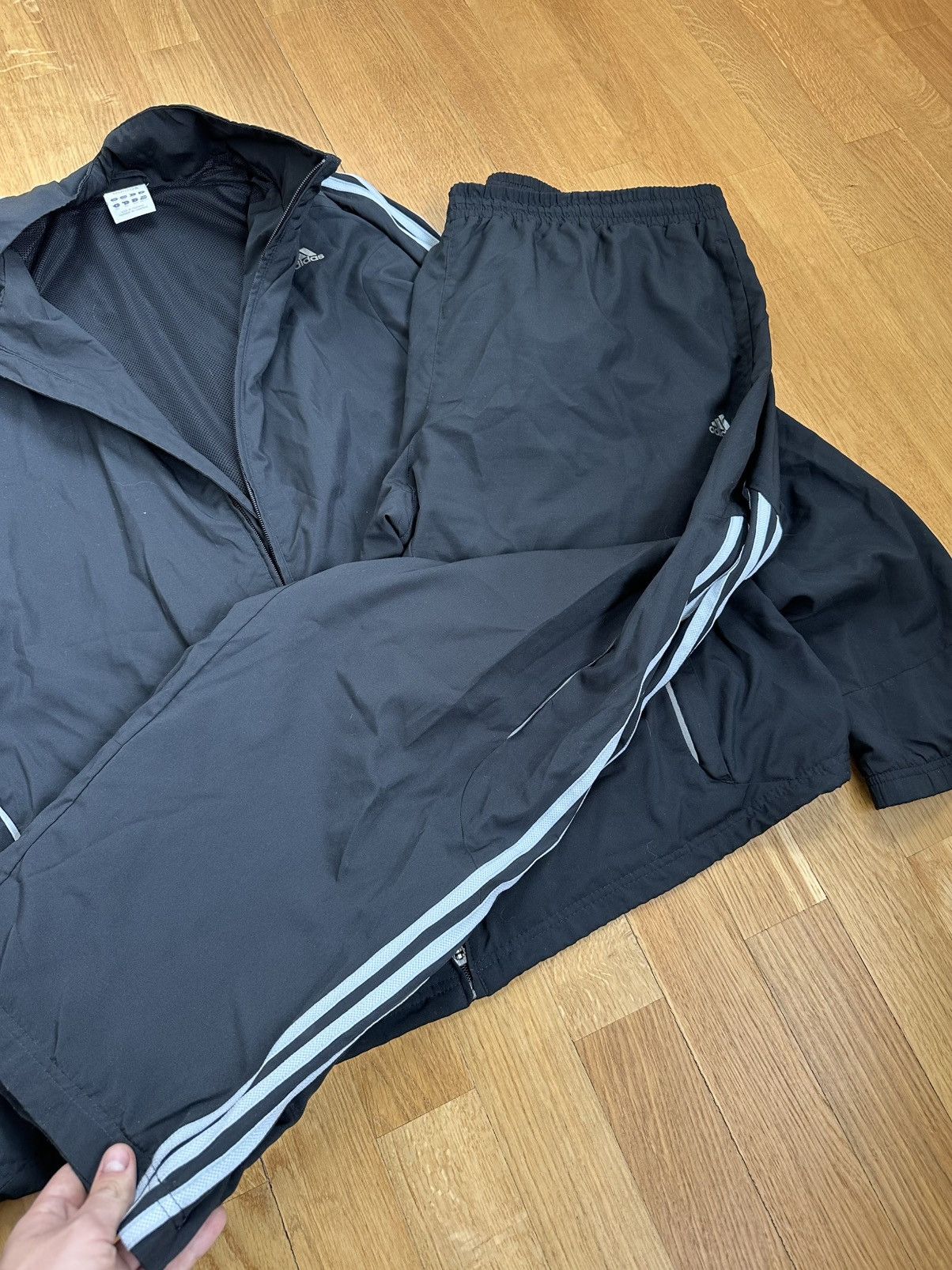 Vintage 00’s Adidas TrackSuit Pack Black Logo Pants