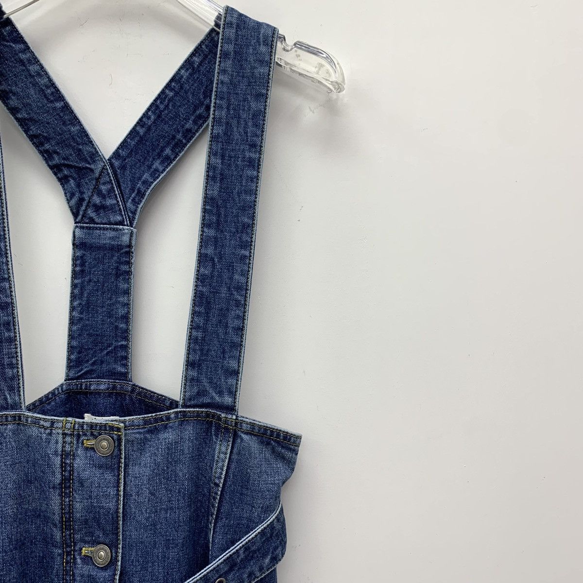 Dior Dior 22 Cruise Couture Navy Blue Single Breasted Denim Dress Size XS / US 0-2 / IT 36-38 - 3 Thumbnail